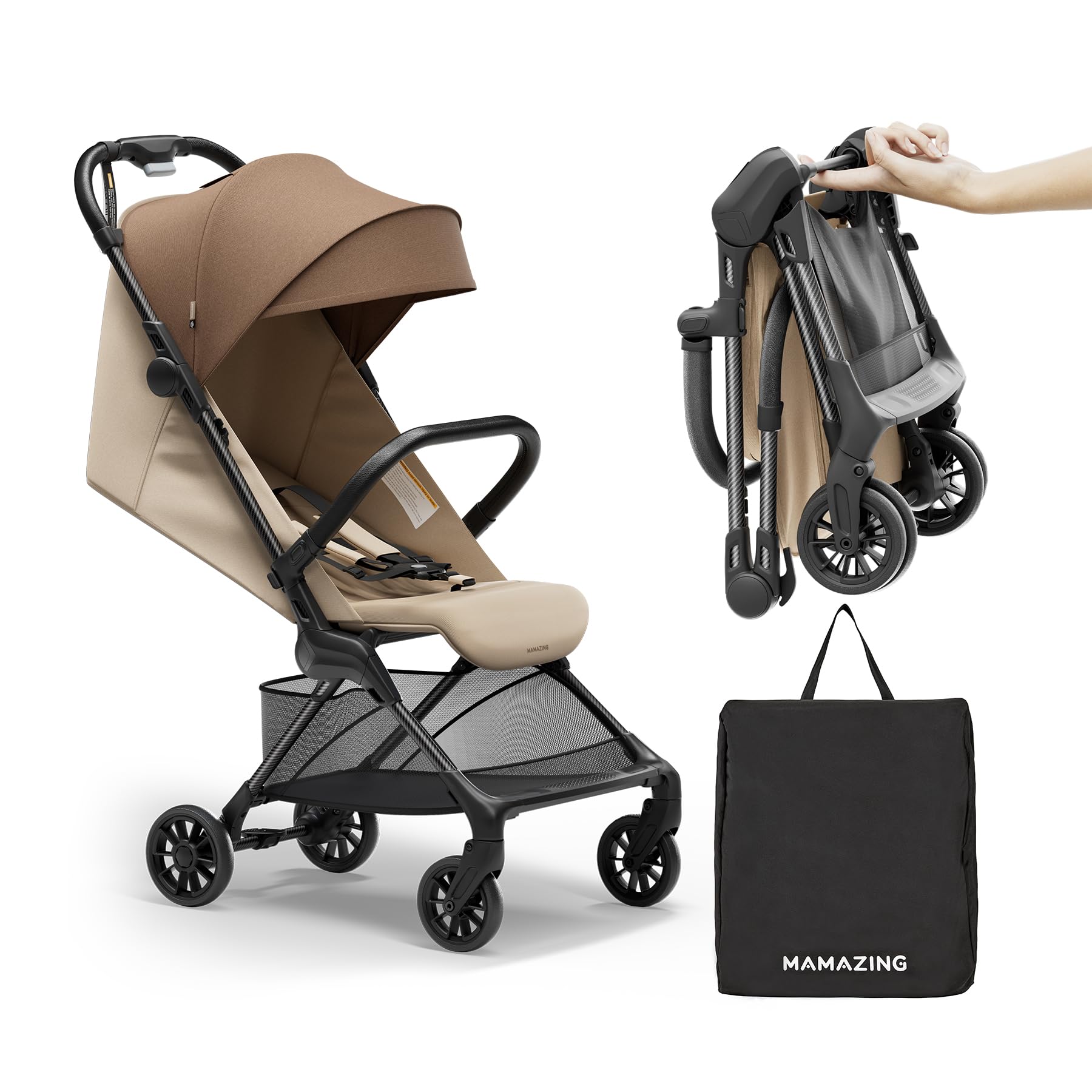 MAMAZING Ultra Air X Travel Stroller