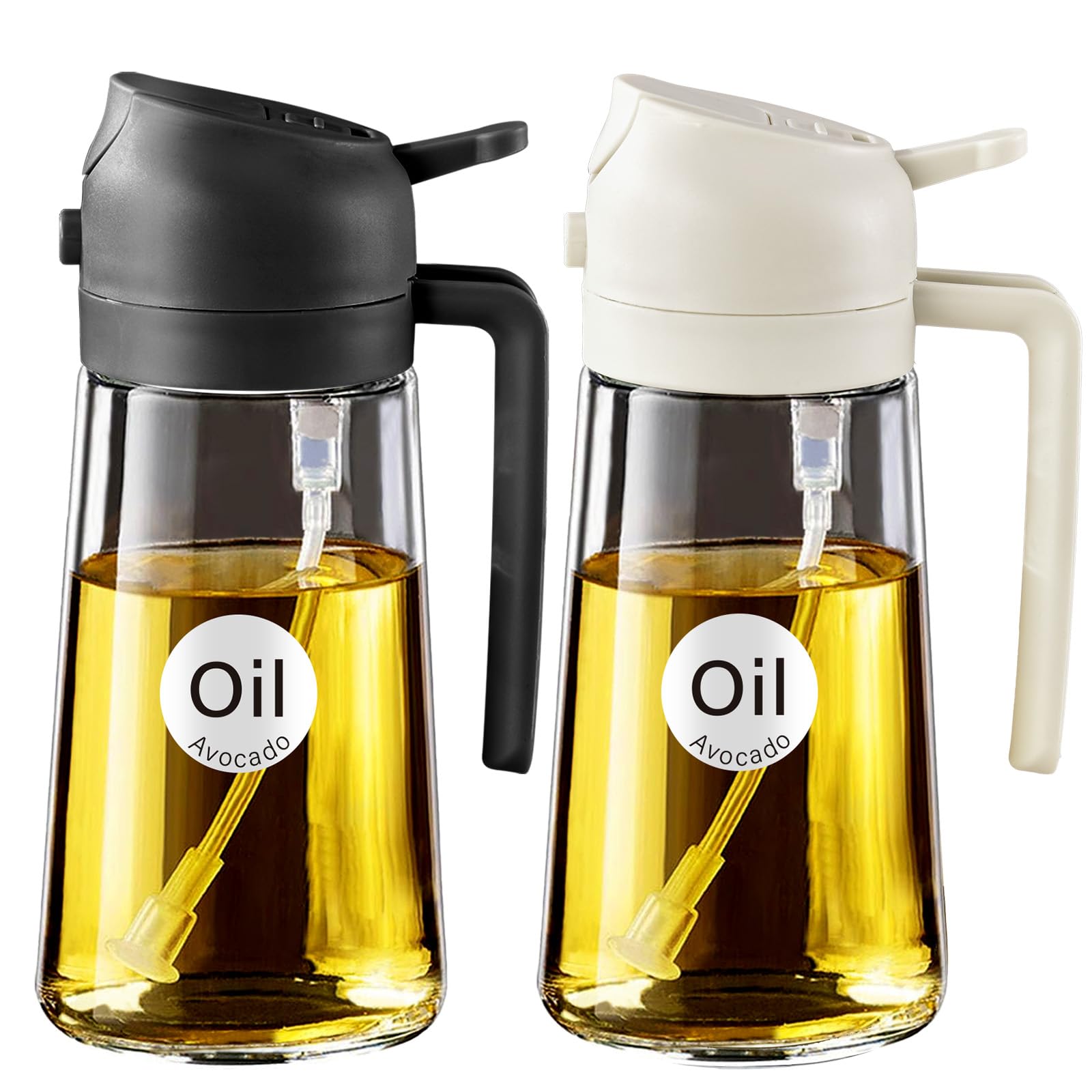 YARRAMATE 2-Piece 16oz Oil Sprayer Set