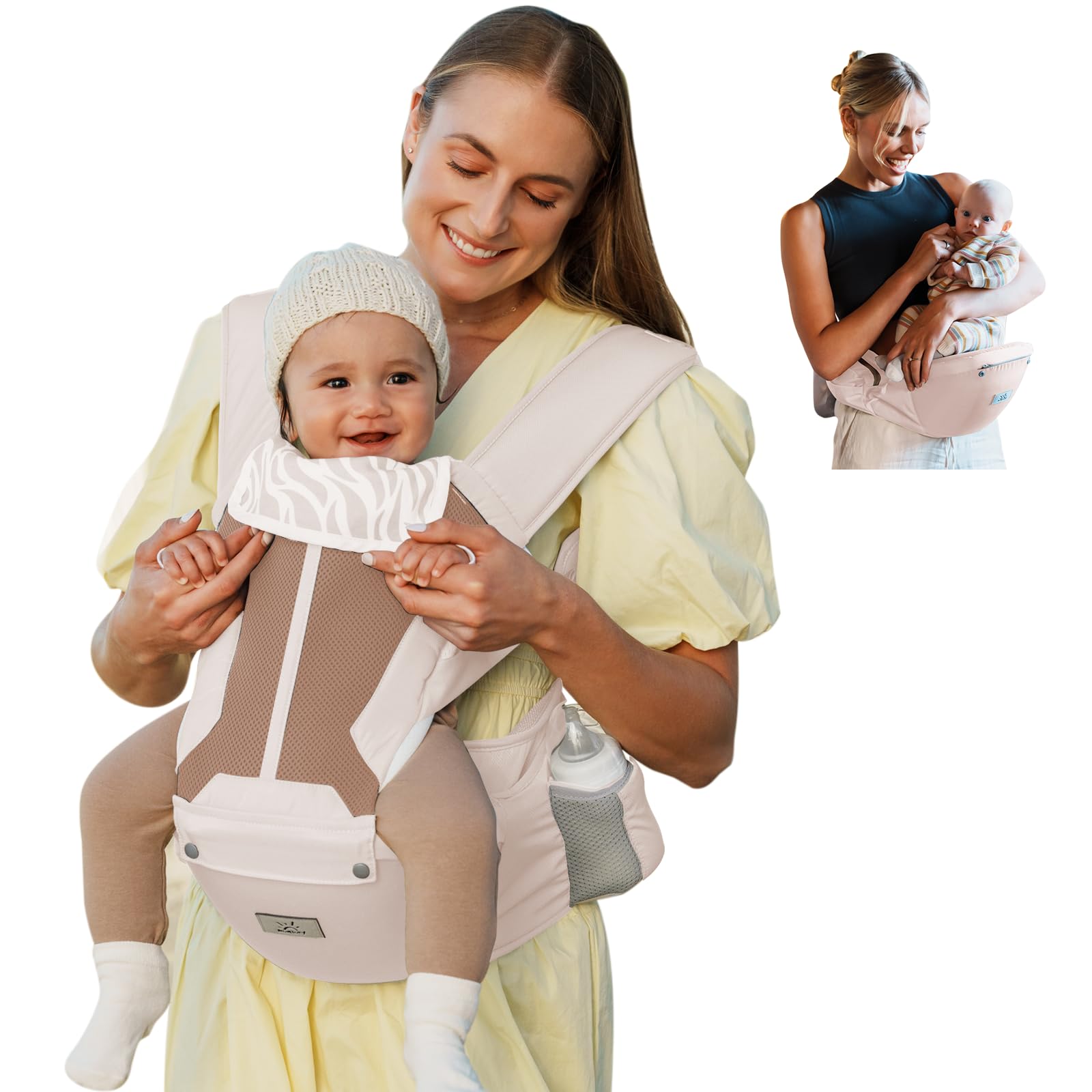 MOMTORY 6-in-1 Baby Carrier