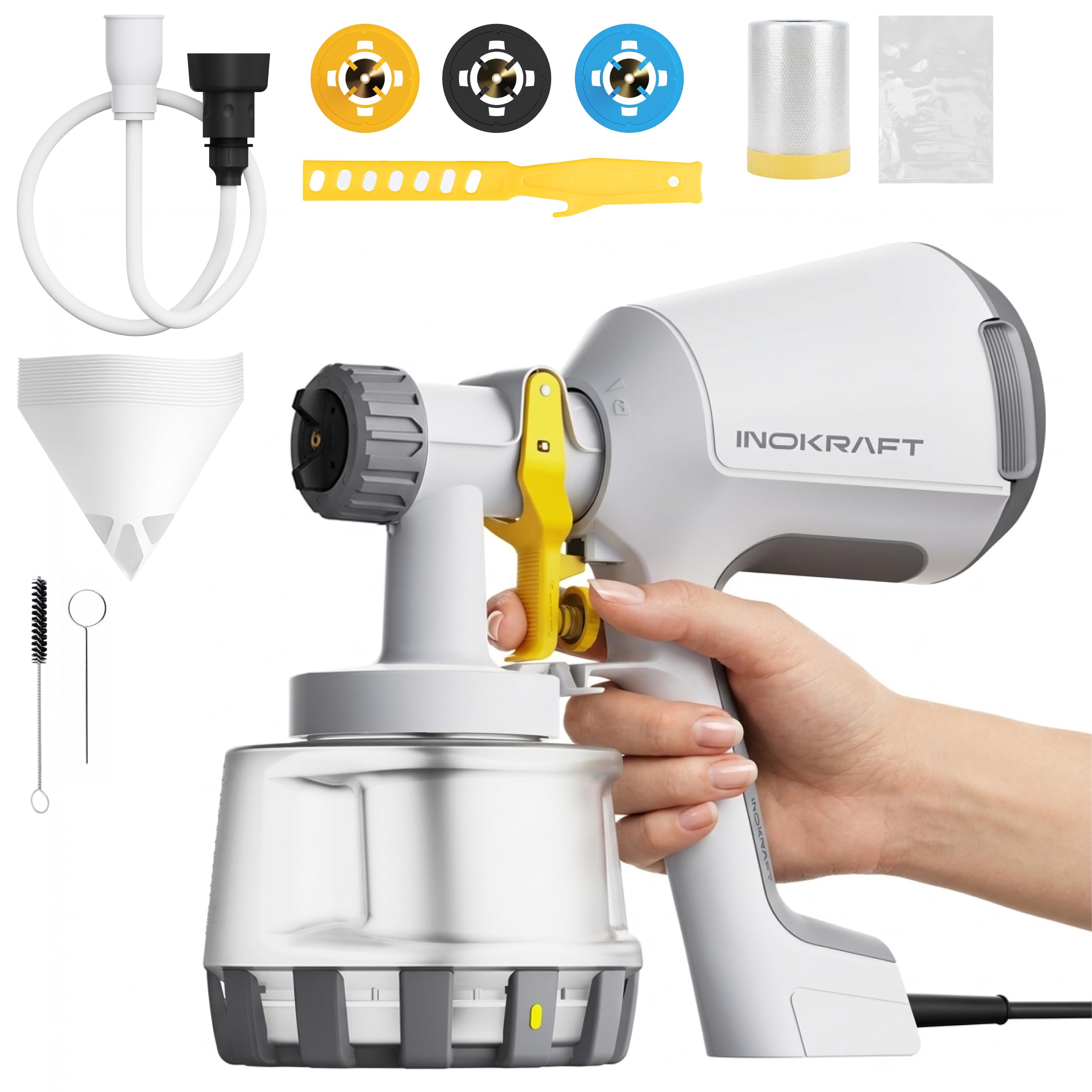 InoKraft 1200ml HVLP Paint Sprayer