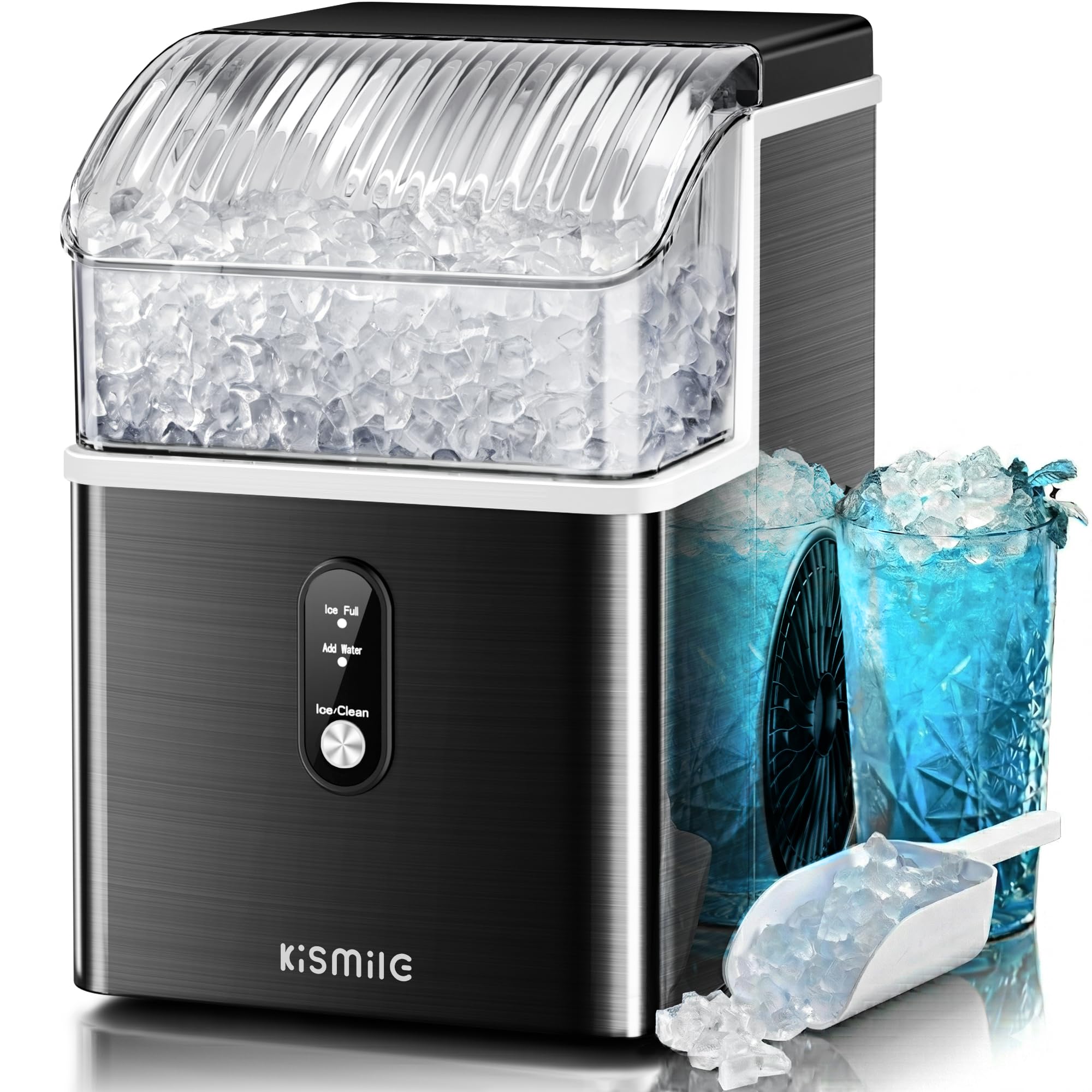 Kismile Countertop Nugget Ice Maker