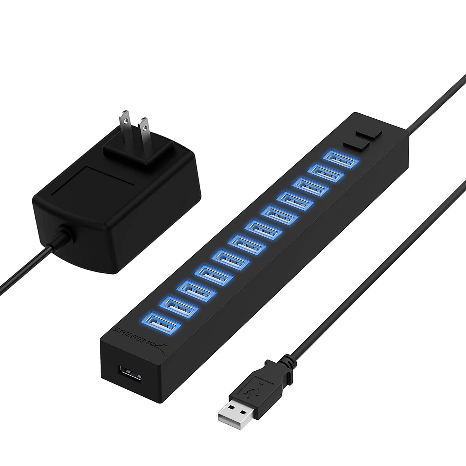 SABRENT 13-Port USB 2.0 Hub (HB-U14P)