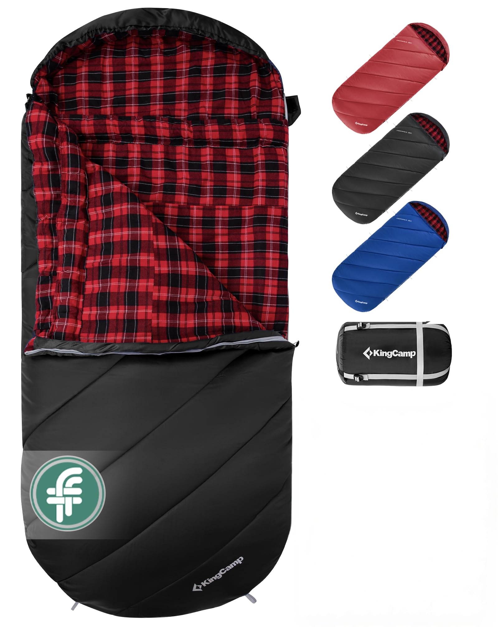 KingCamp Sleeping Bag for Adults Big and Tall