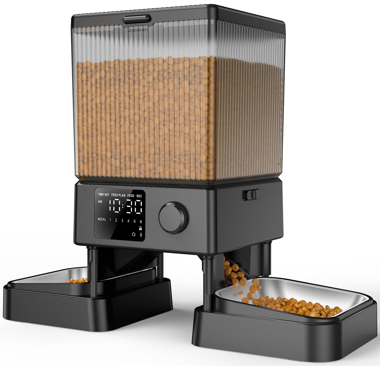 oneisall Automatic Cat Feeder for 2 Cats, 5L