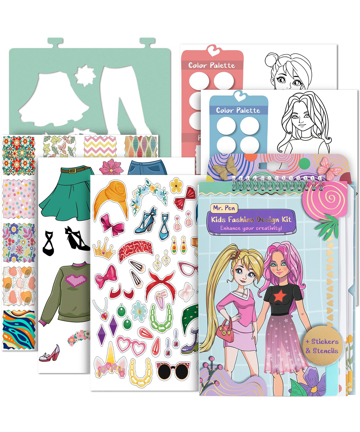 Mr. Pen Fashion Sketchbook Kit