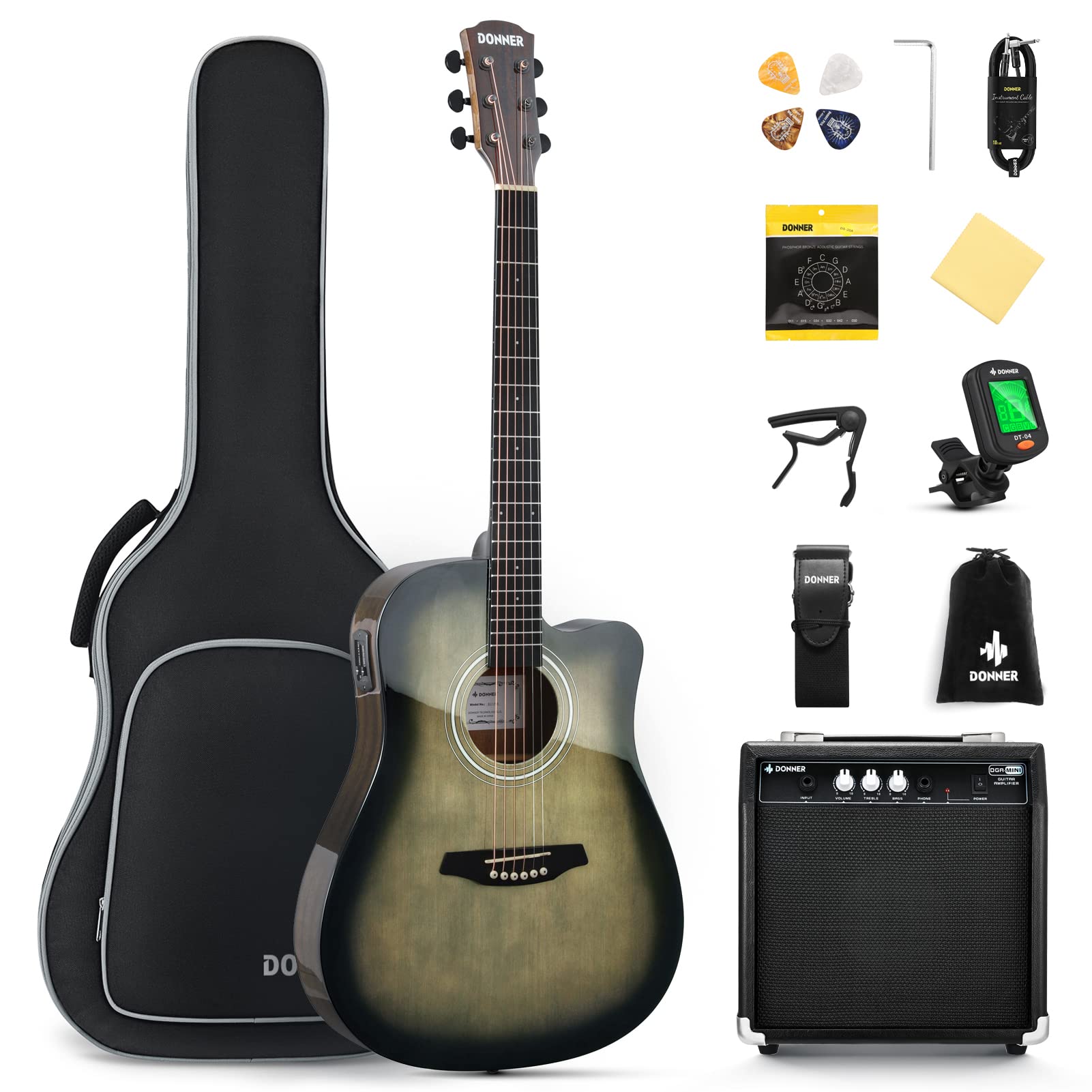 Donner 41-Inch Acoustic-Electric
