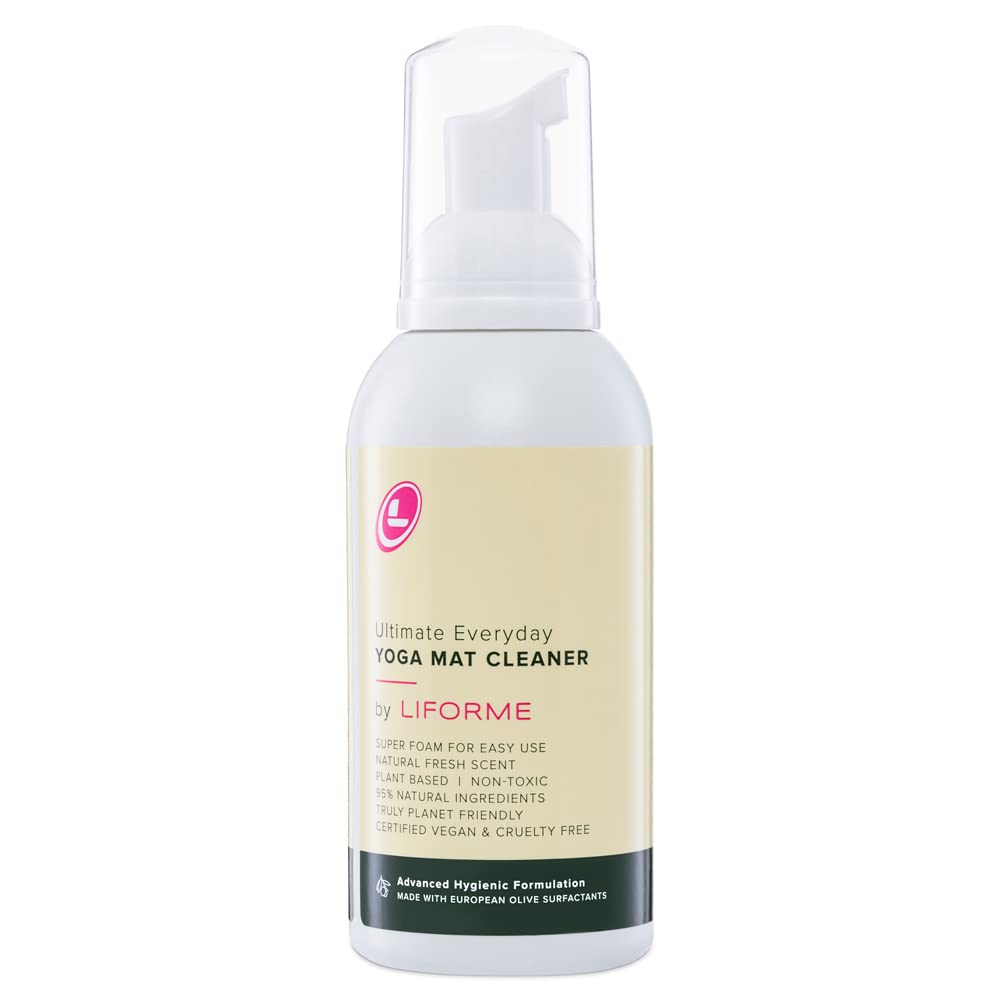 LIFORME Everyday Yoga Mat Cleaner, 150ml/5oz
