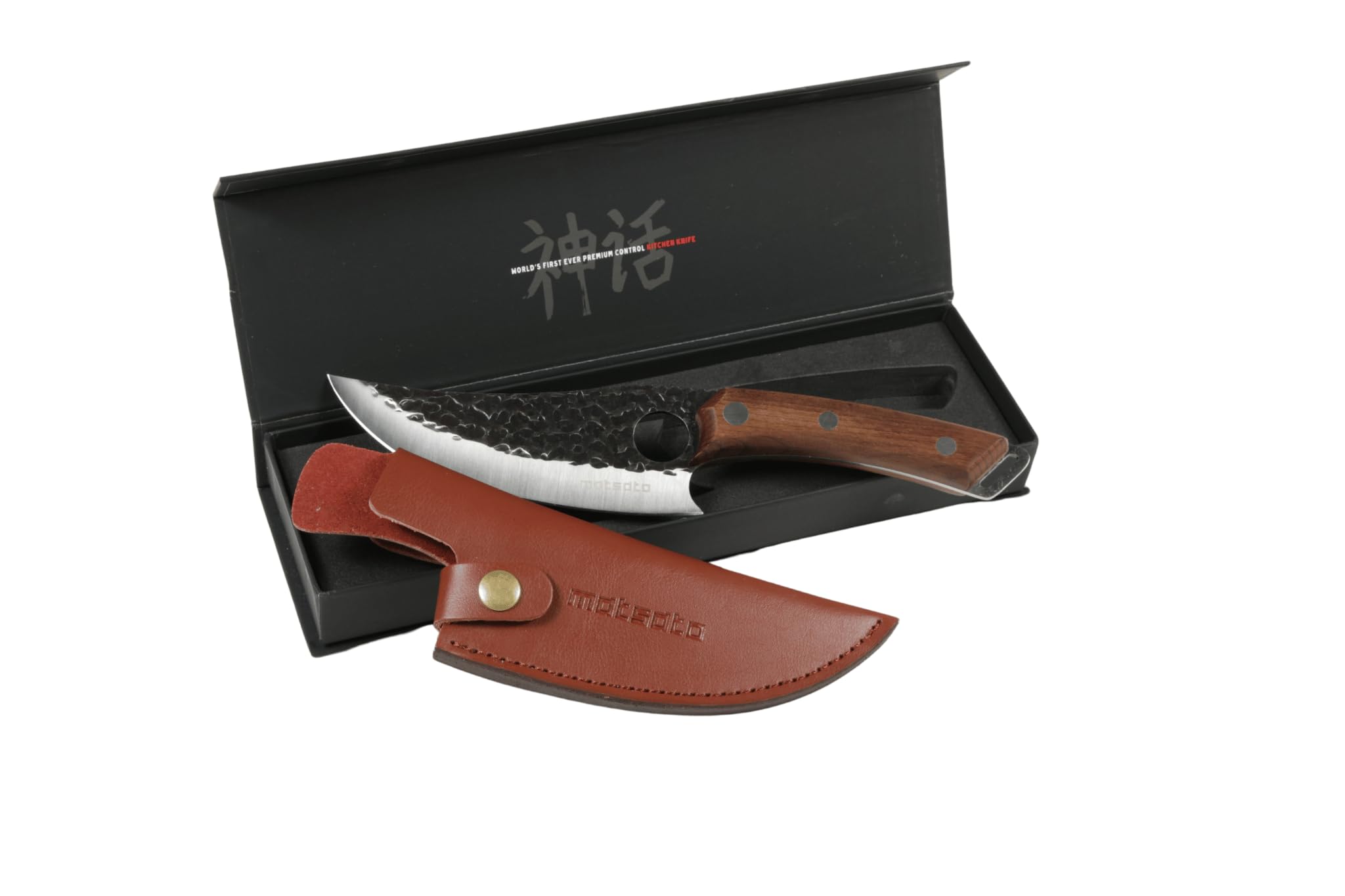 Matsato Chef Knife with Leather Sheath