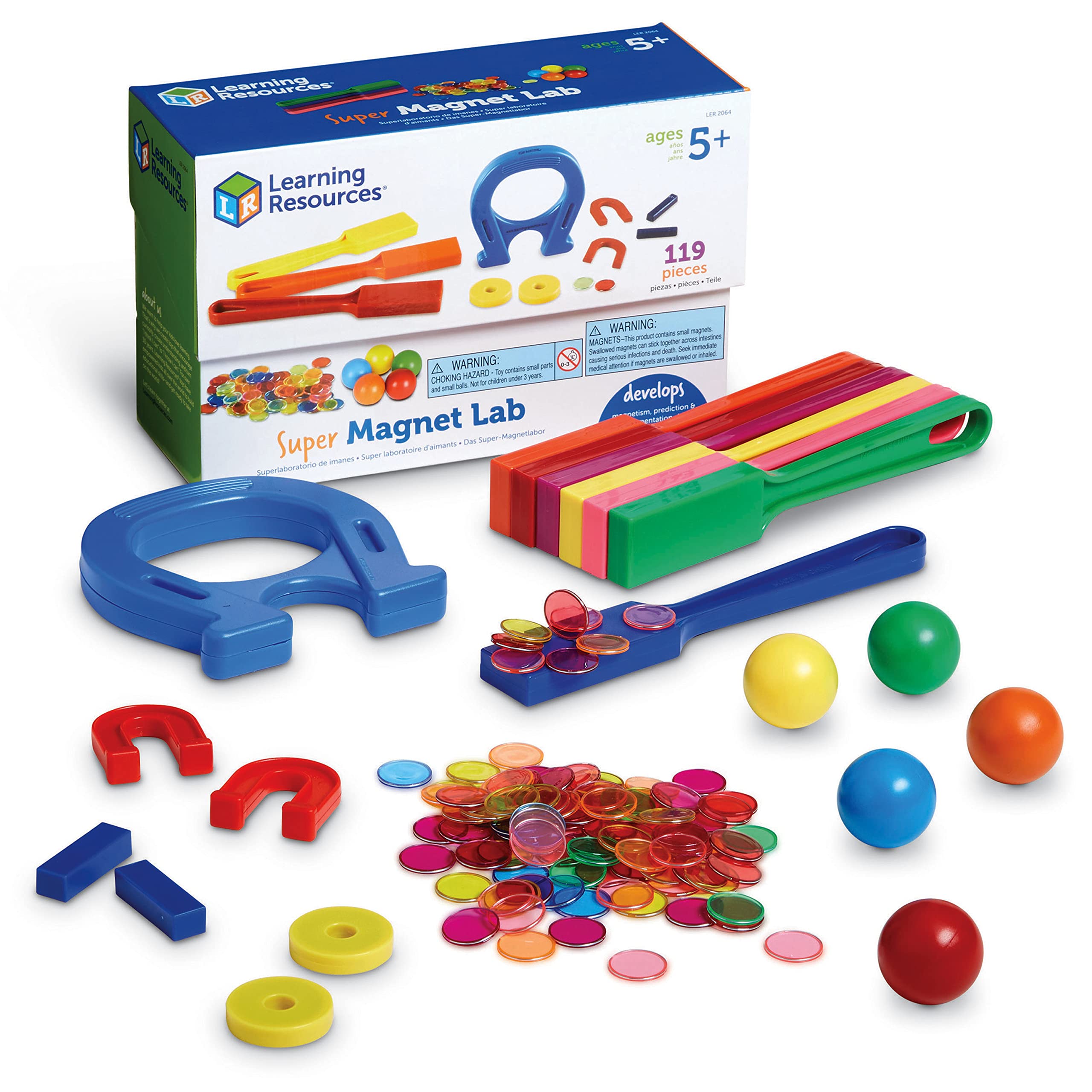 Learning Resources Super Magnet Lab Kit