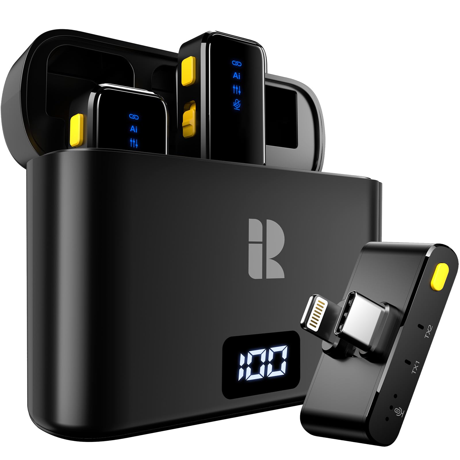 Rythflo Dual Wireless Lavalier