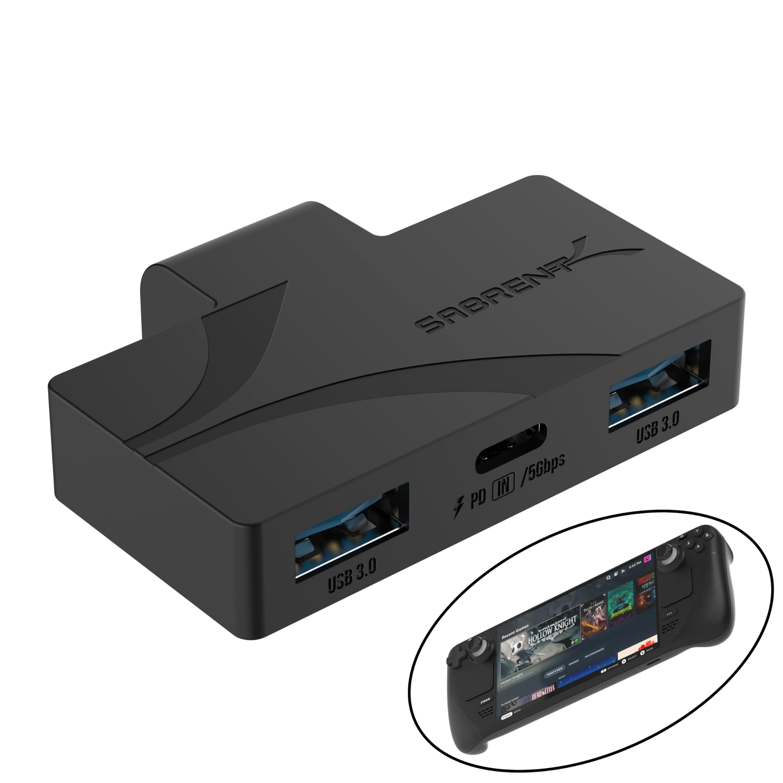 SABRENT HB-STDK USB-C Gaming Hub