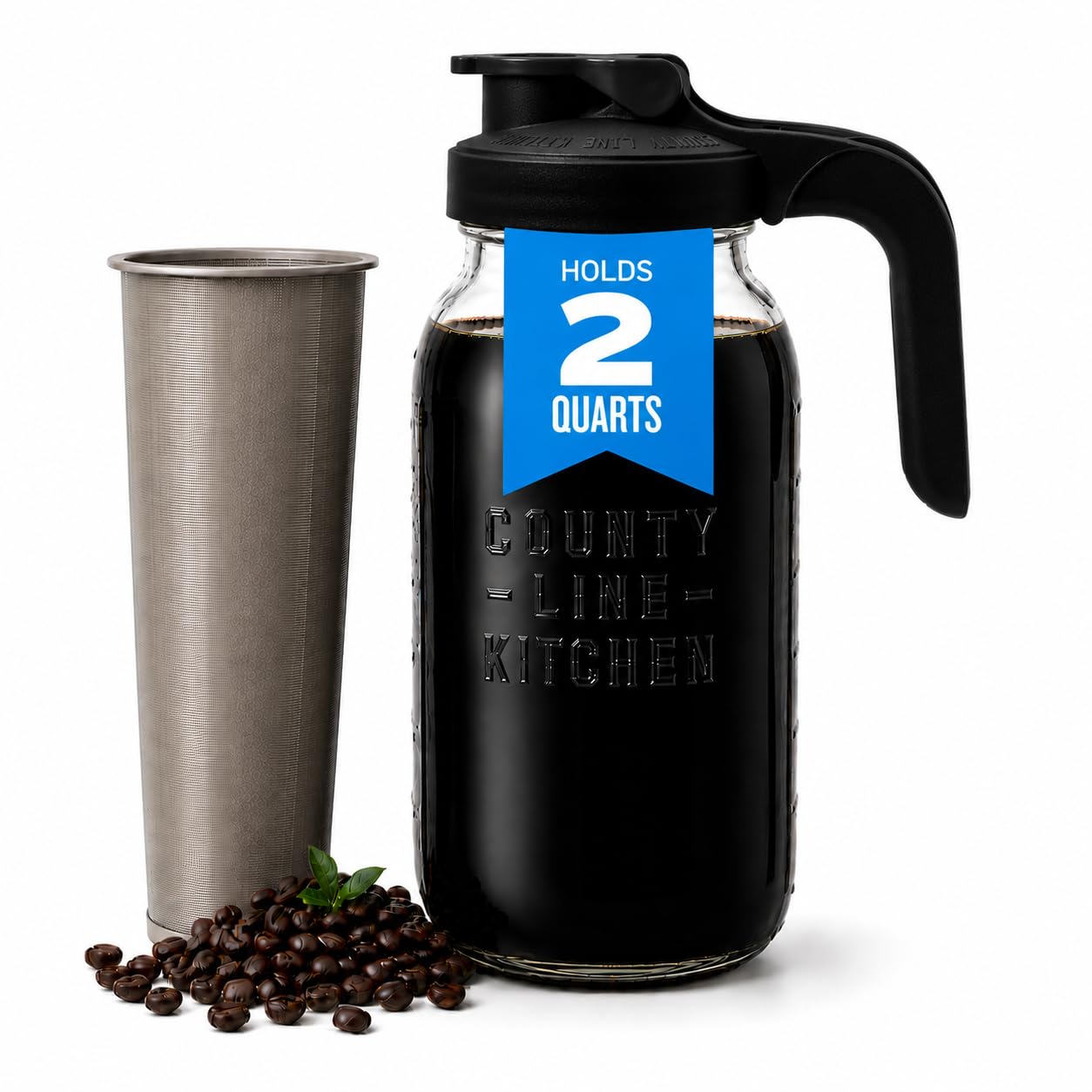 County Line Kitchen 64 oz Cold Brew Maker