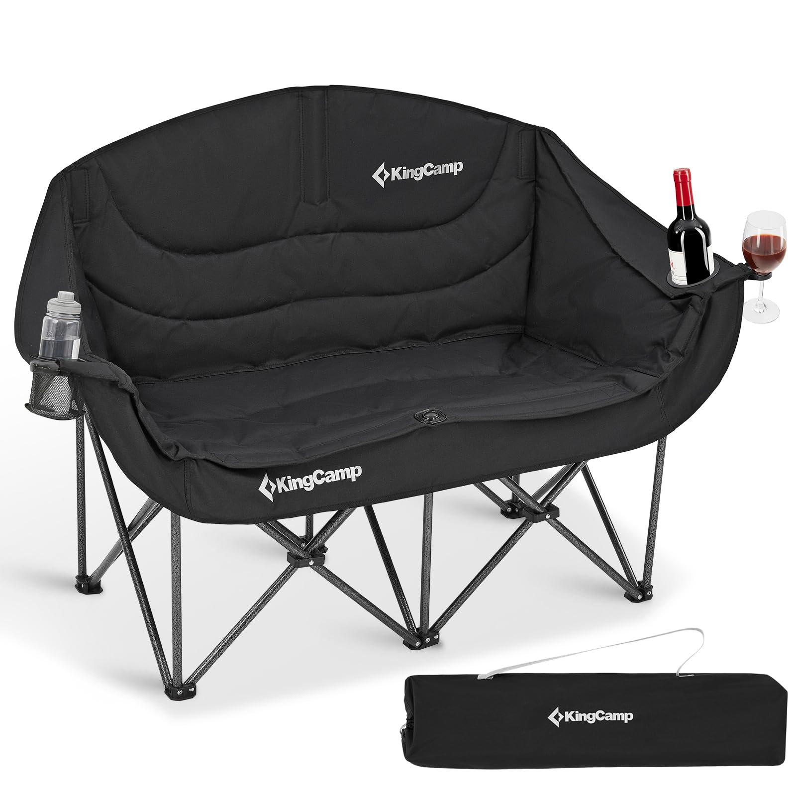 KingCamp Double Camping Chair, 660 lb