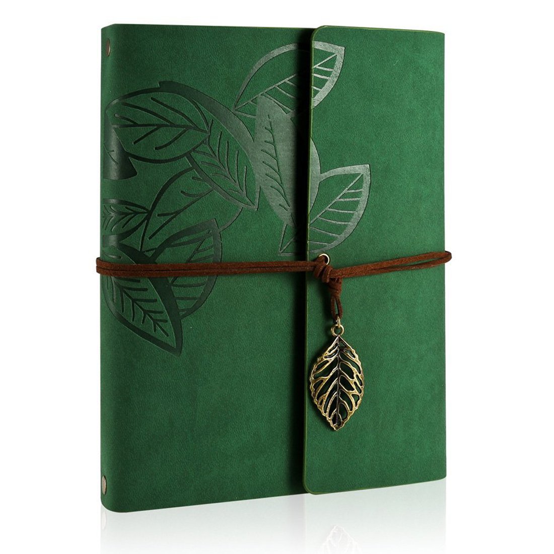 ZEEYUAN Leaf Pattern Scrapbook