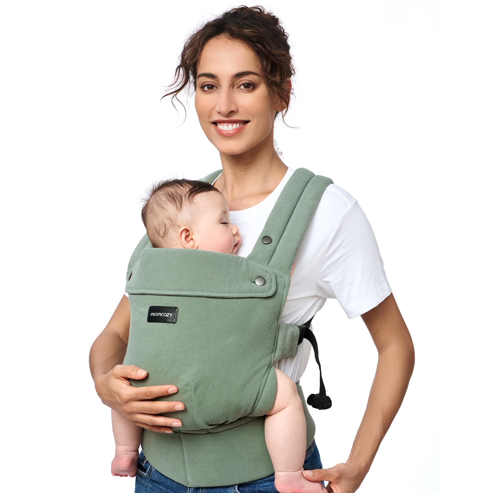 Momcozy Cotton Linen Baby Carrier