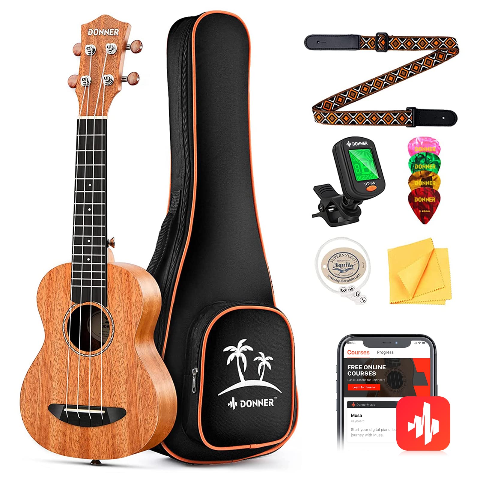 Donner DUC-1 Concert Ukulele