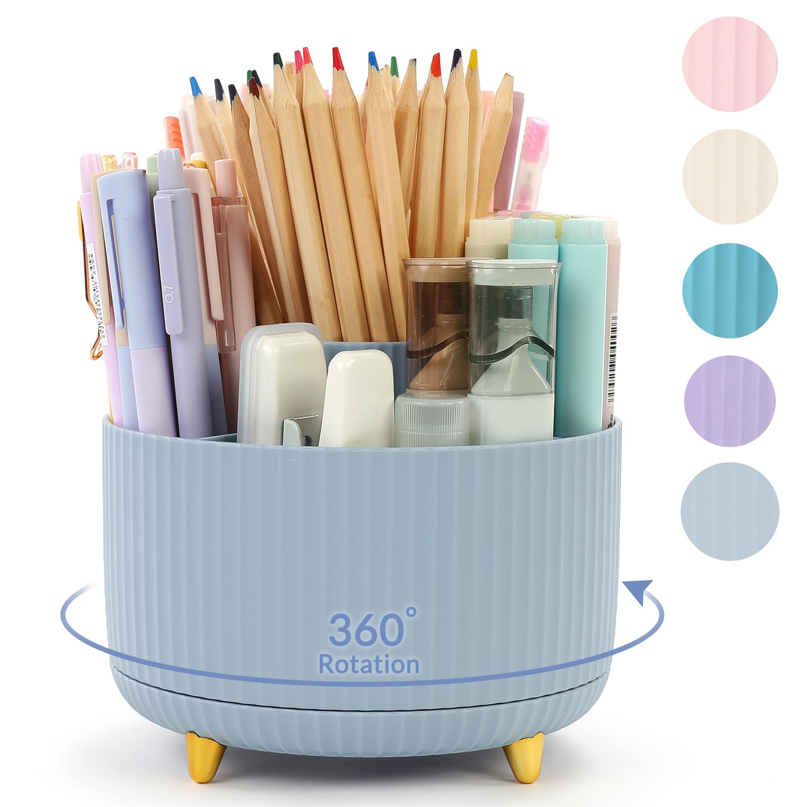 SKYDUE 360 Degree Rotating Desk Organizer