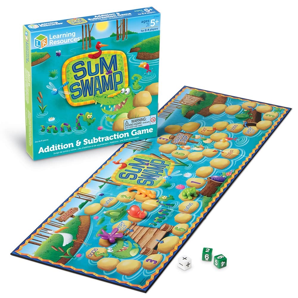 Learning Resources Sum Swamp Game
