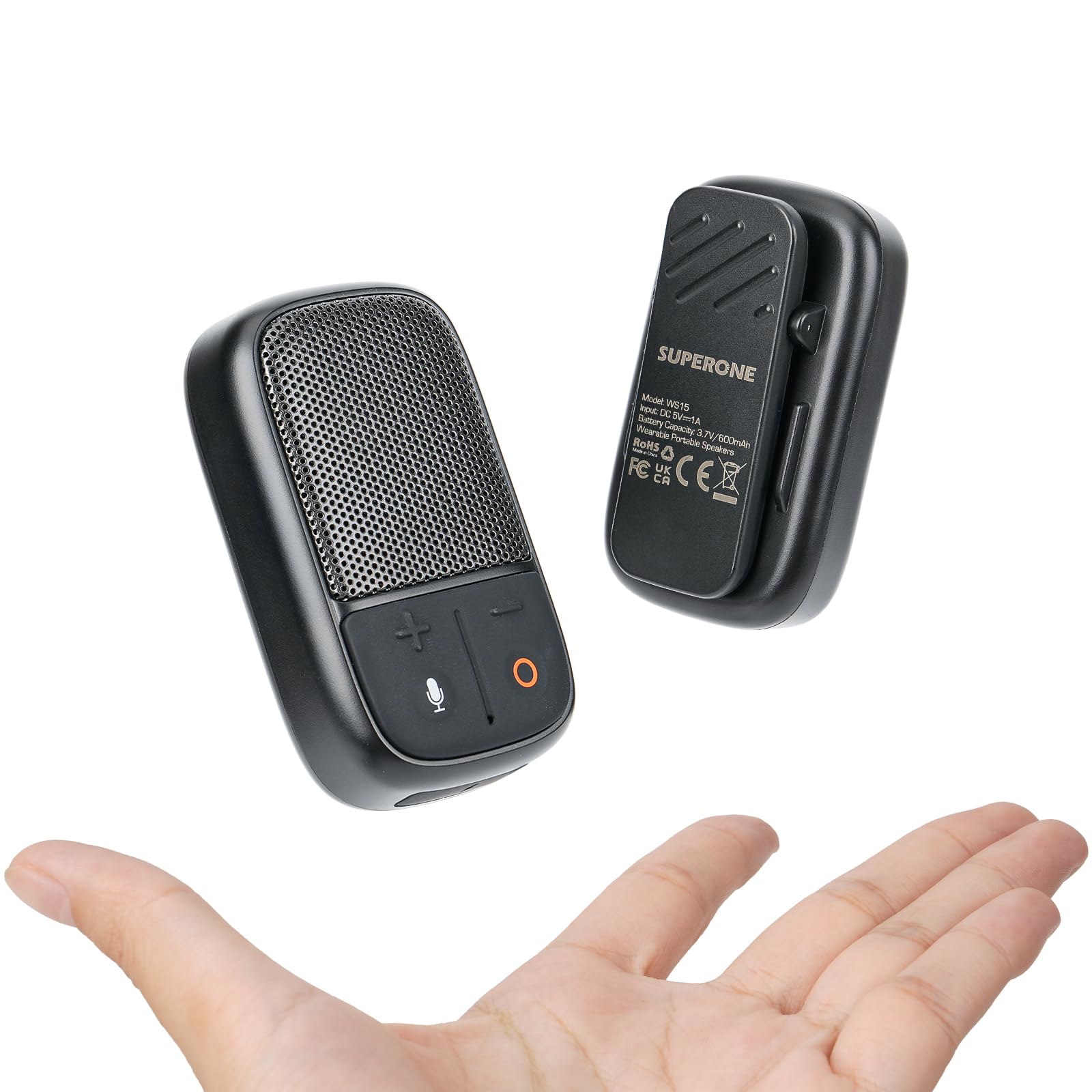 SPUERONE Wearable Bluetooth Speaker
