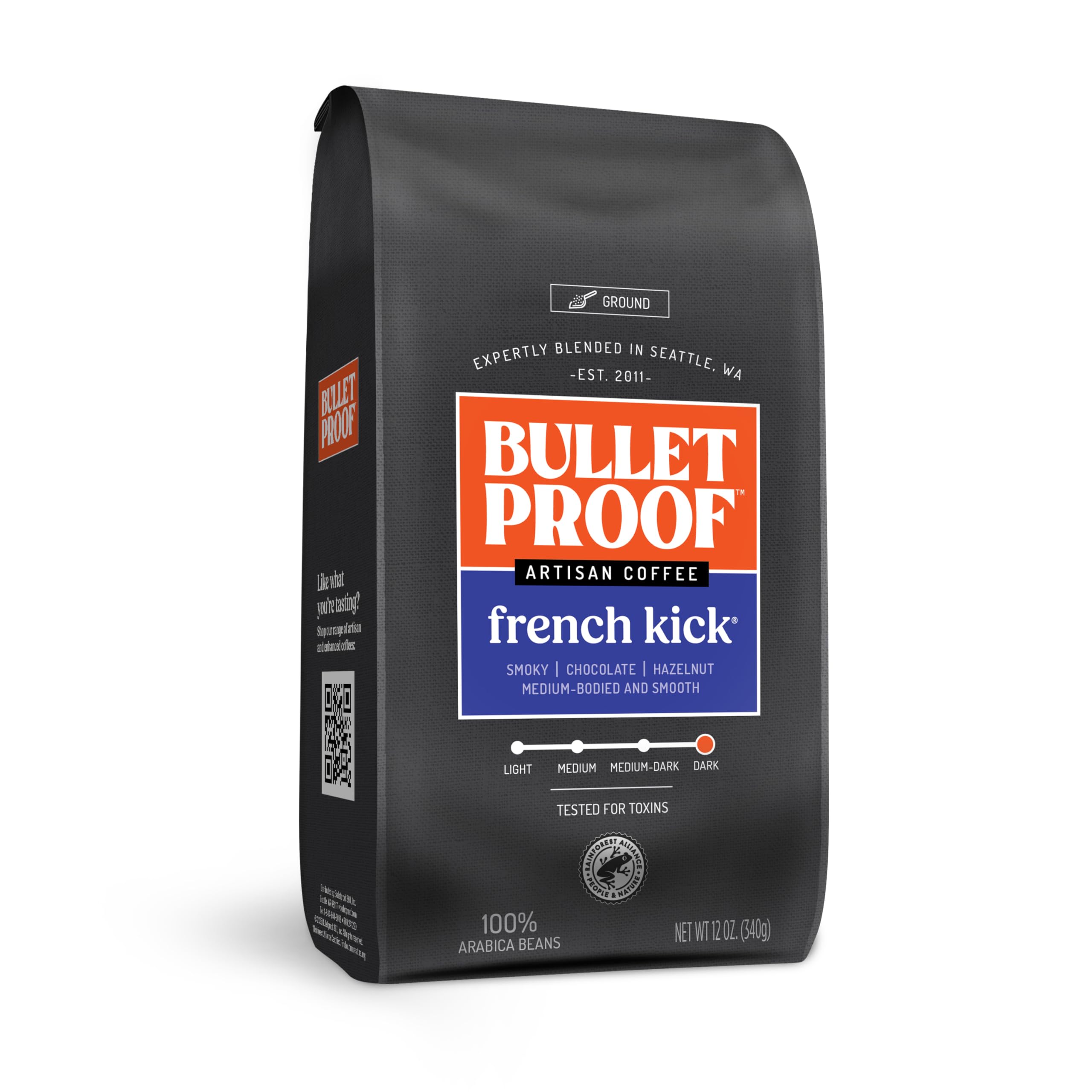 Bulletproof French Kick Dark Roast Ground Coffee