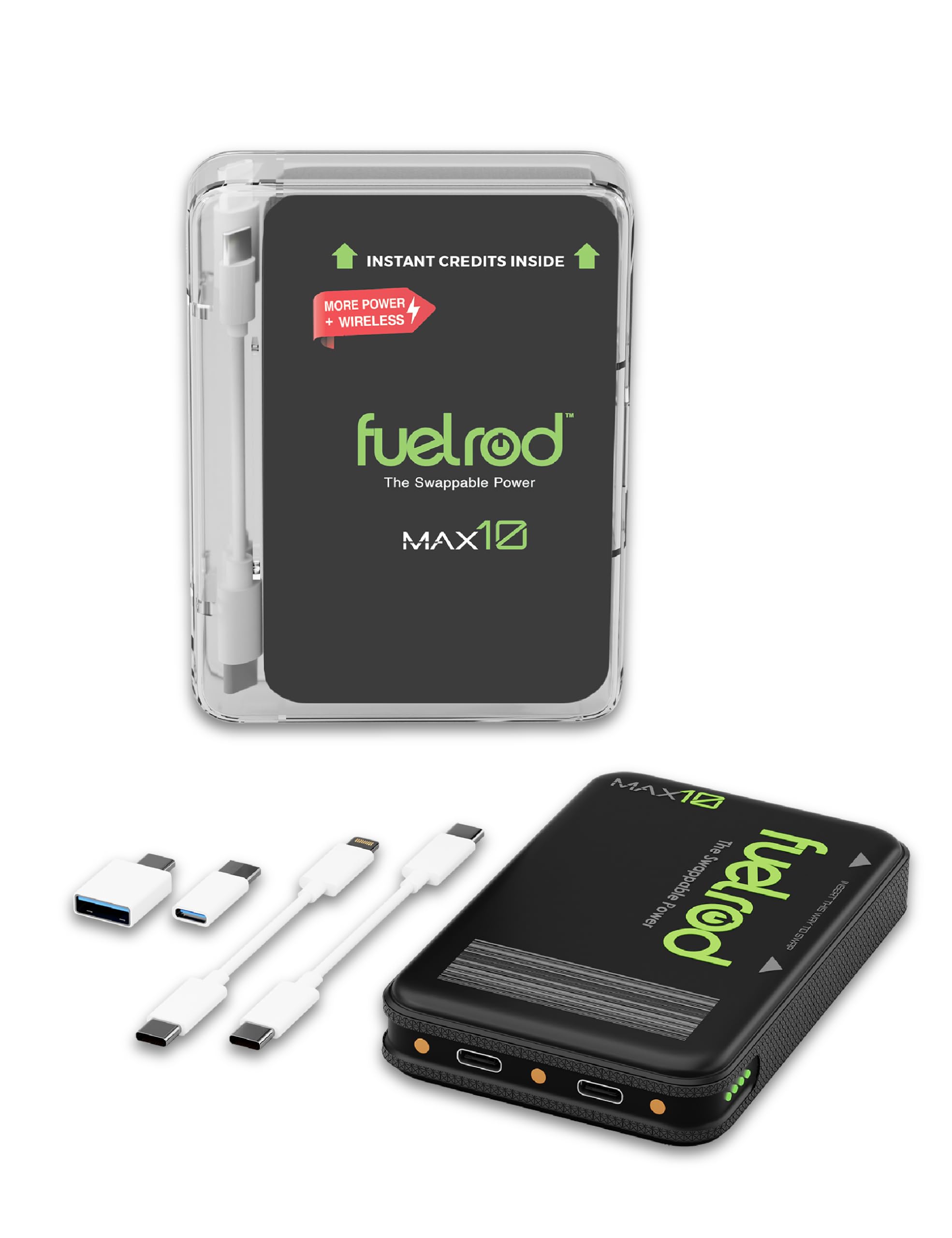 FuelRod MAX10 Swappable Power Charger