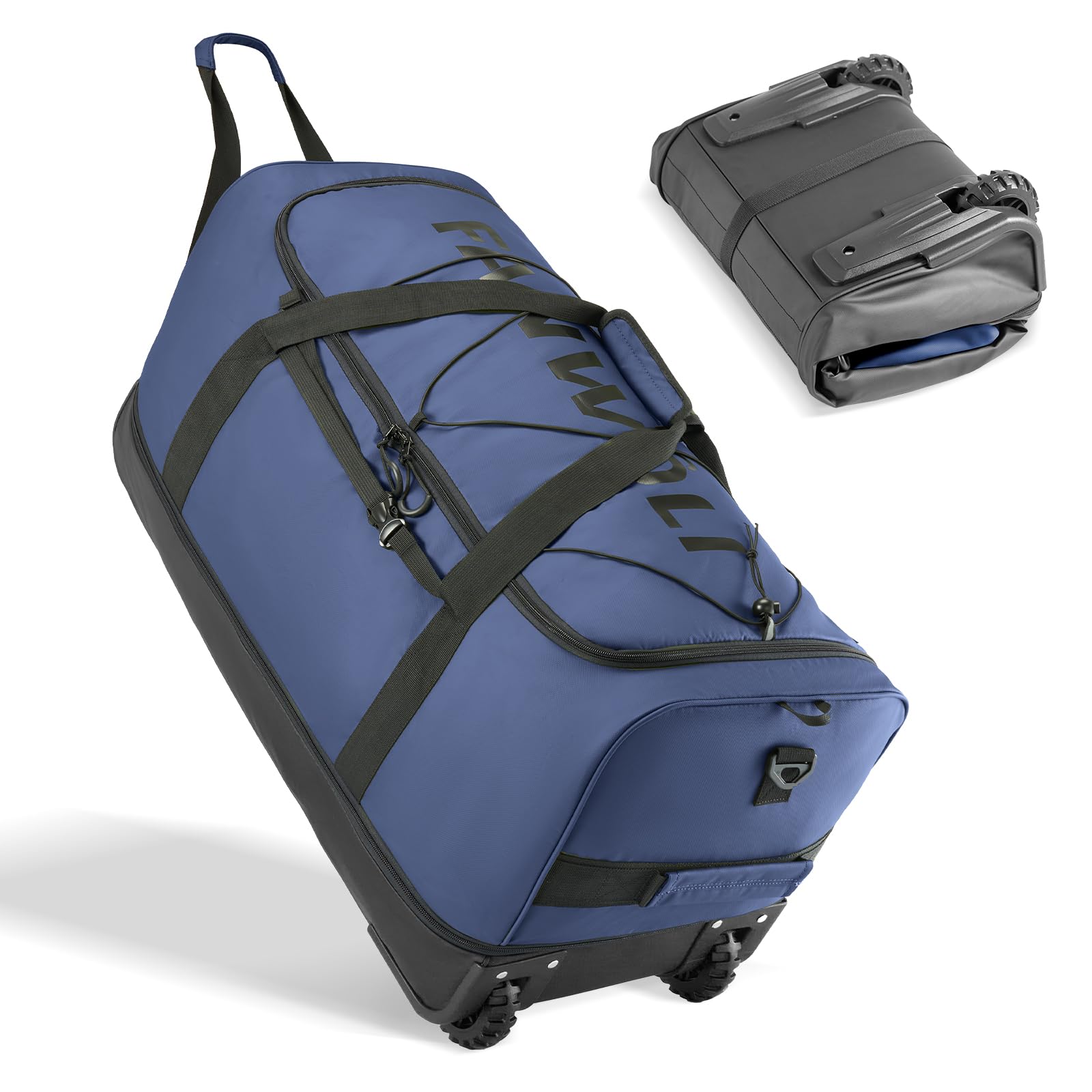 Fanwoli 120L Rolling Duffle Bag