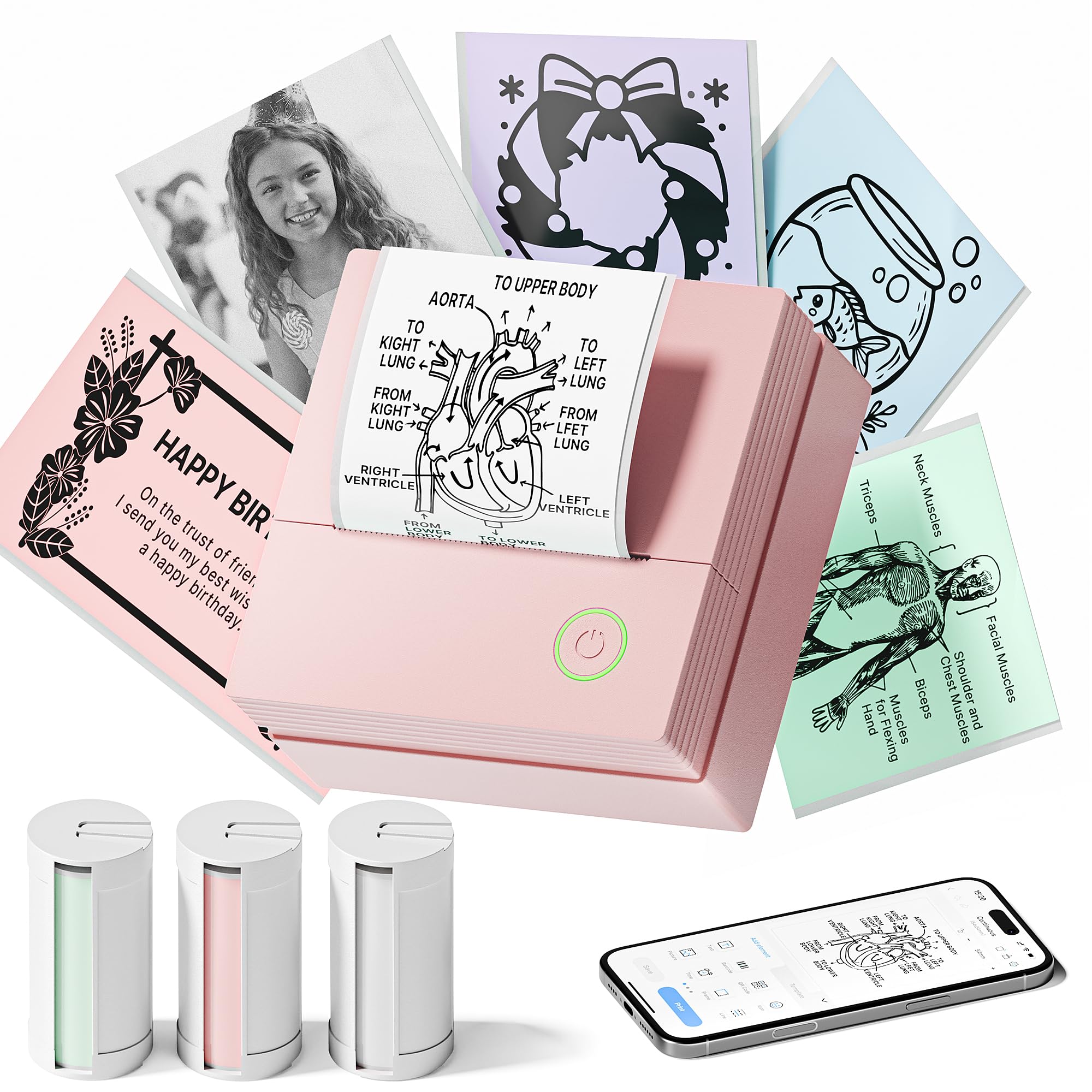 TYPONOS PM290 Mini Sticker Printer