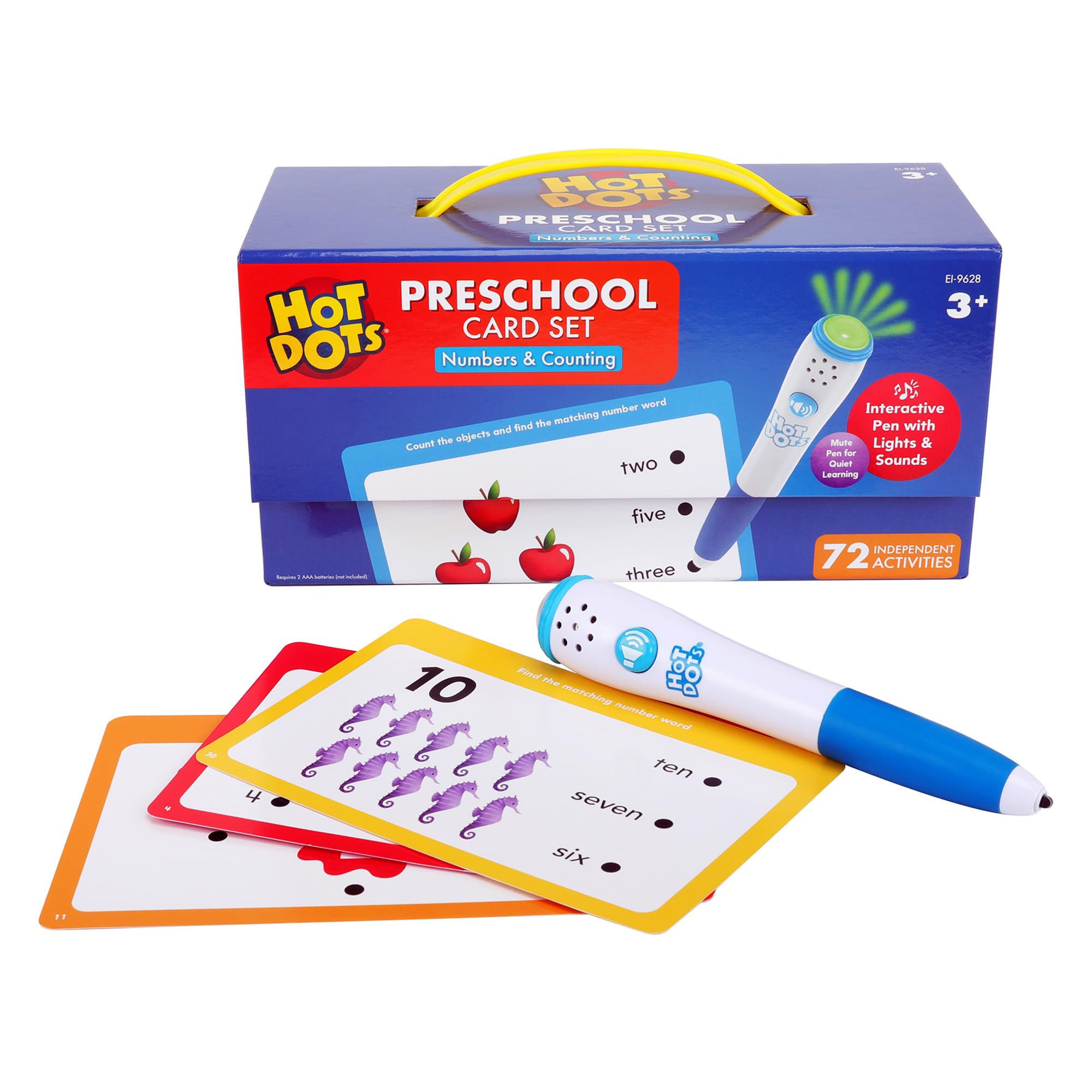 Educational Insights Hot Dots Numbers & Counting