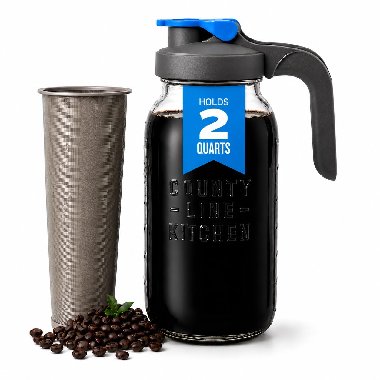 County Line Kitchen 64oz Cold Brew Maker