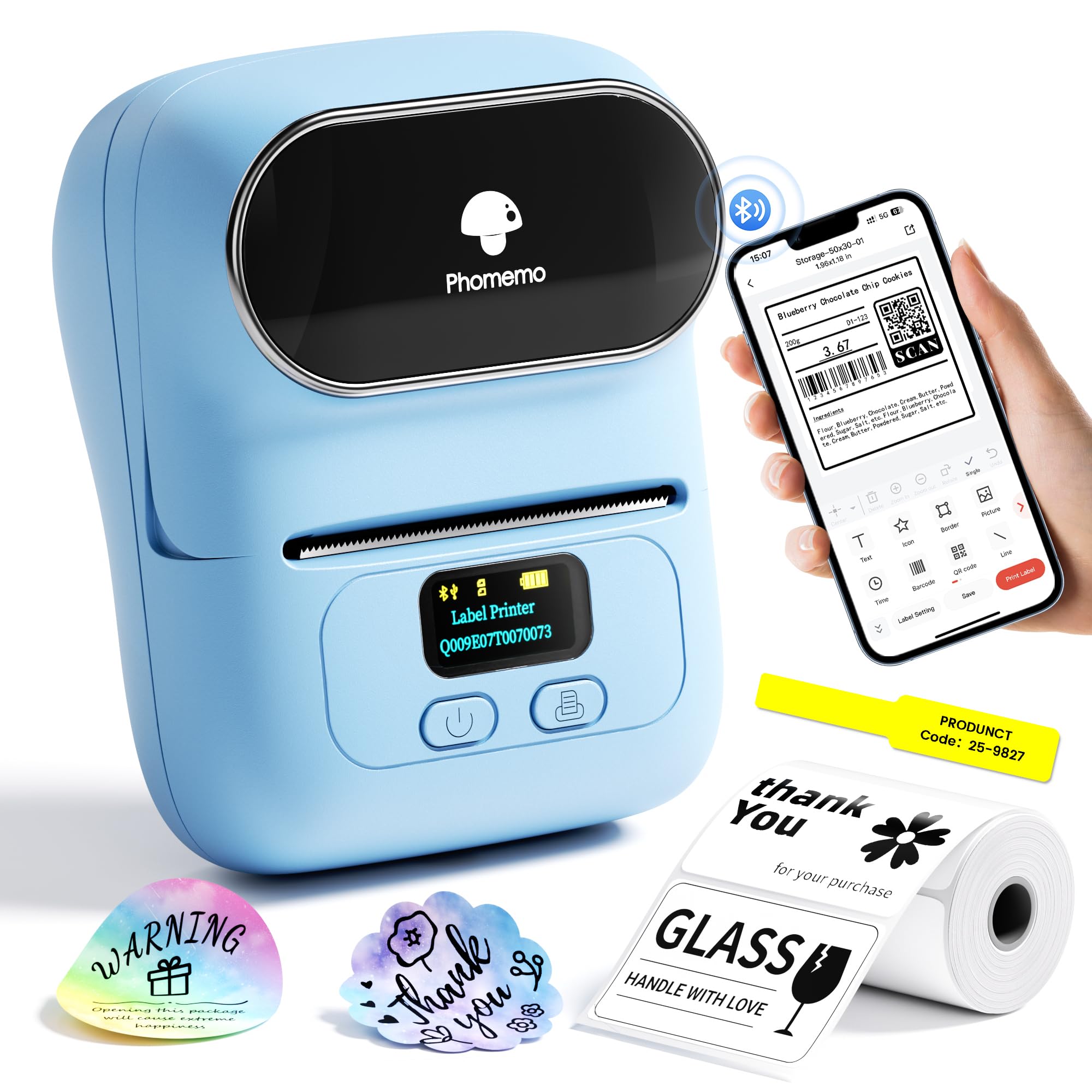 Phomemo M110 Portable Label Printer