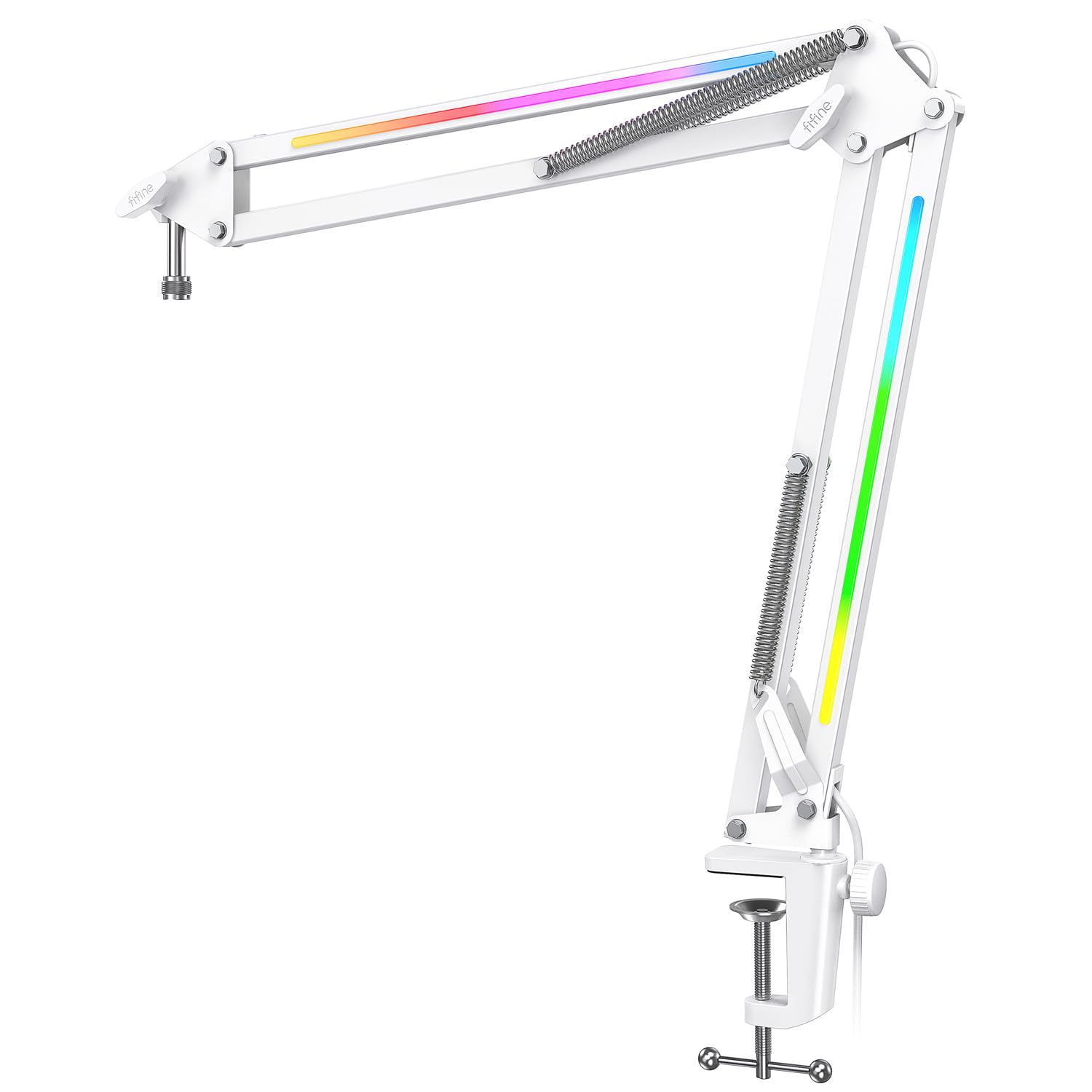 FIFINE AmpliGame BM38W RGB Boom Arm