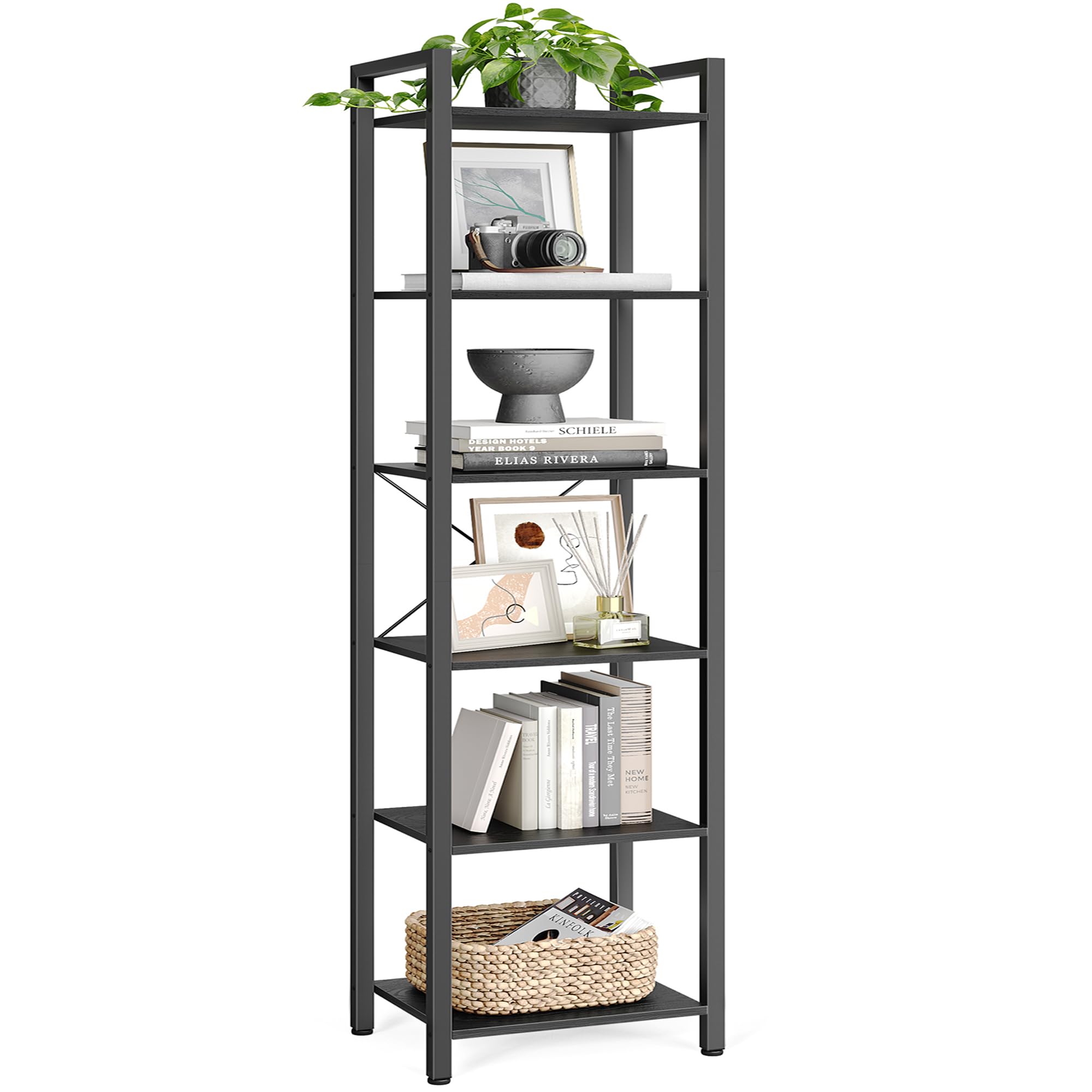 VASAGLE 6-Tier Bookshelf