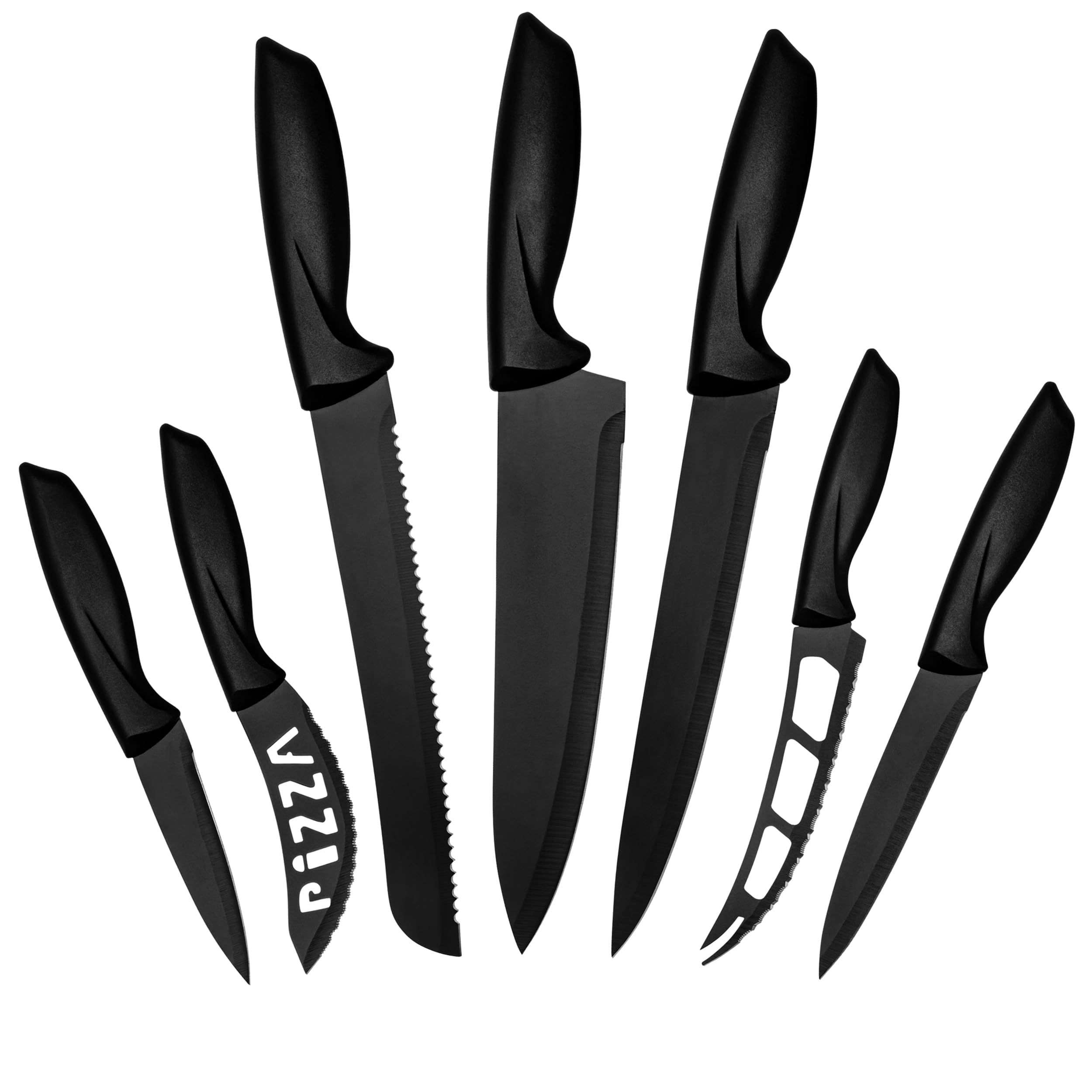 LDC 7-Piece Black Knife Set