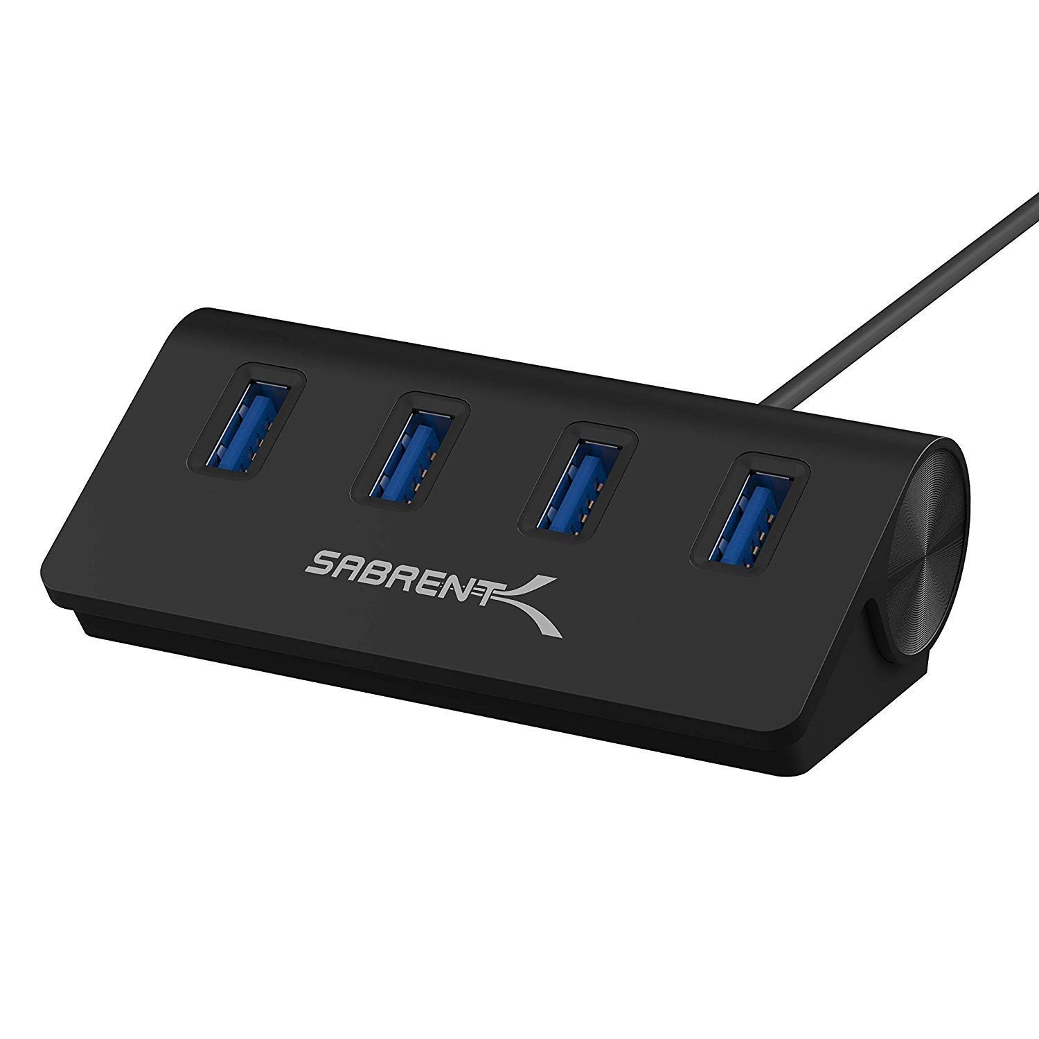 SABRENT 4-Port Aluminum USB 3.0 Hub (HB-MC3B)