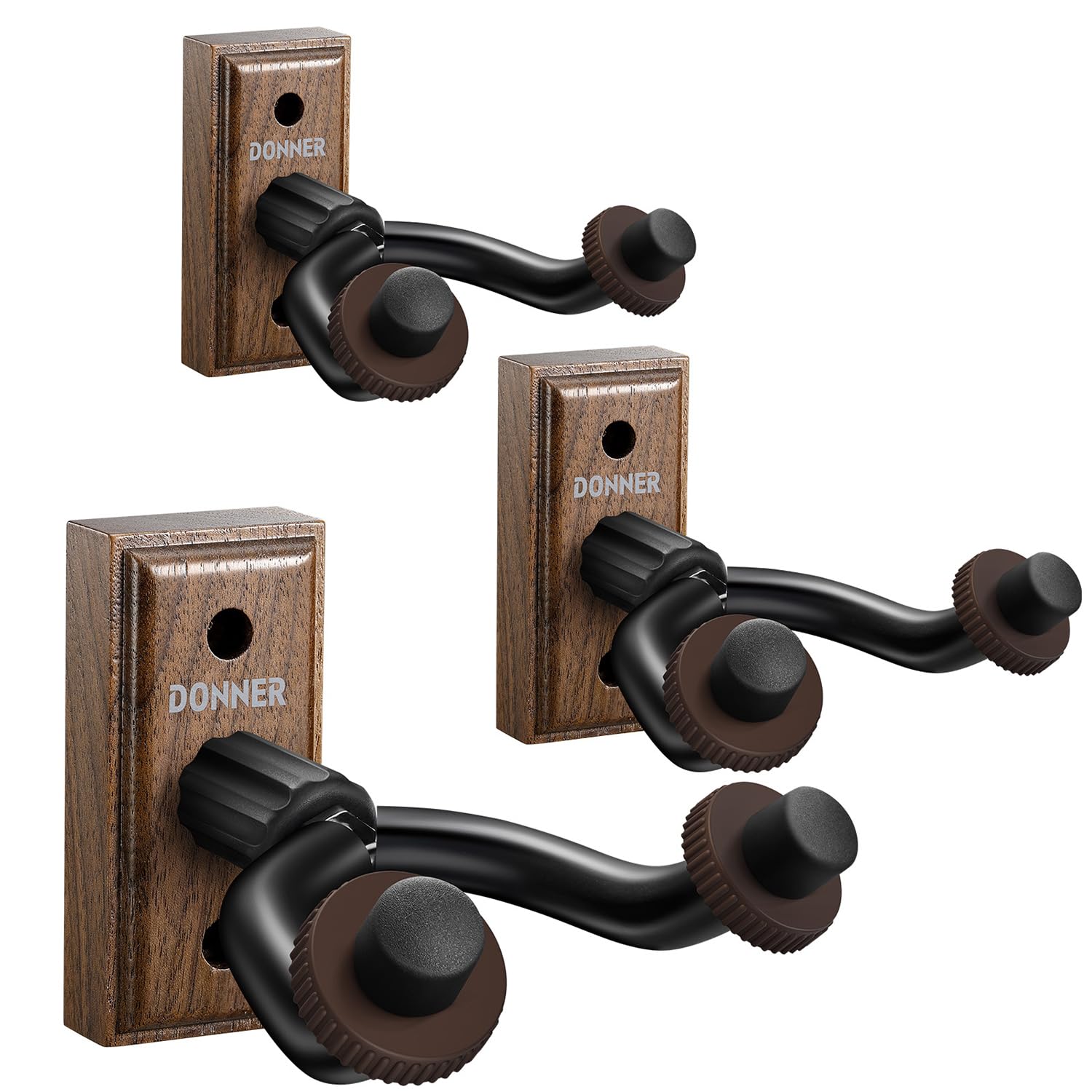 Donner Guitar Wall Mount Hanger 3 Pack