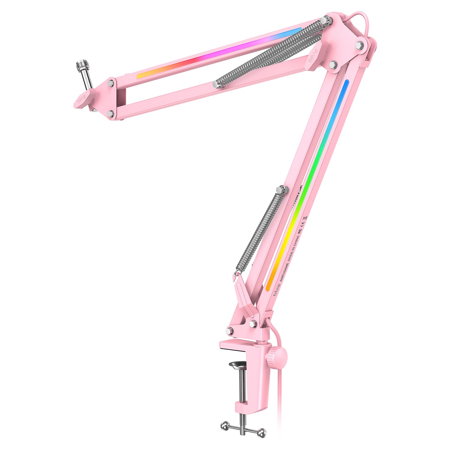 FIFINE AmpliGame BM38P RGB Mic Arm
