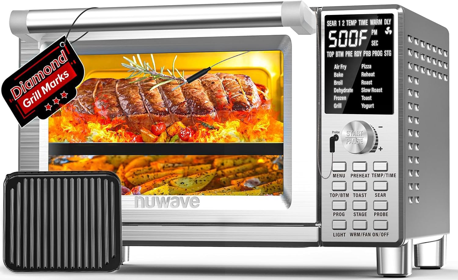 Nuwave Bravo XL Air Fryer Convection Toaster Oven