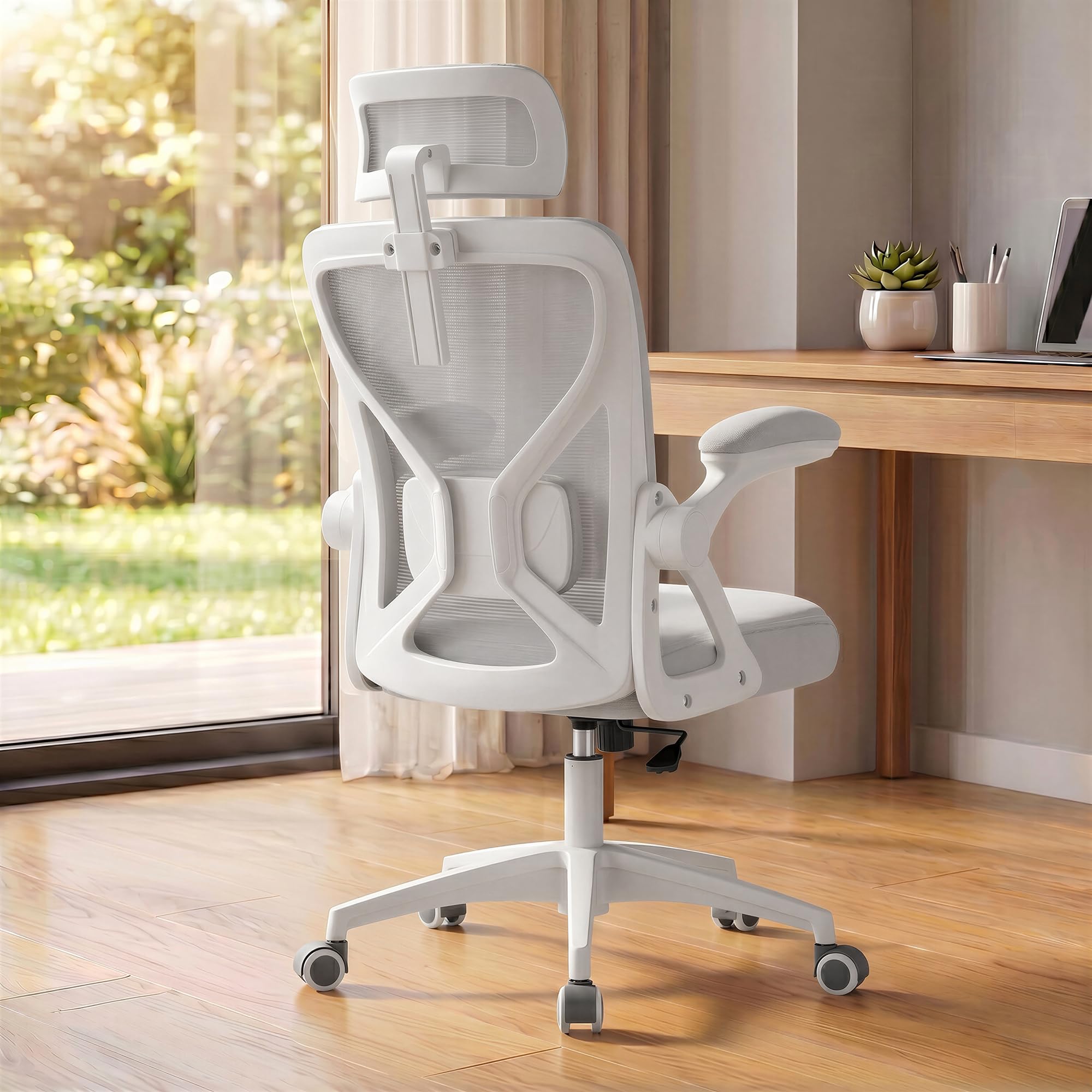 VASAGLE UOBN044GD01S Ergonomic Mesh Chair