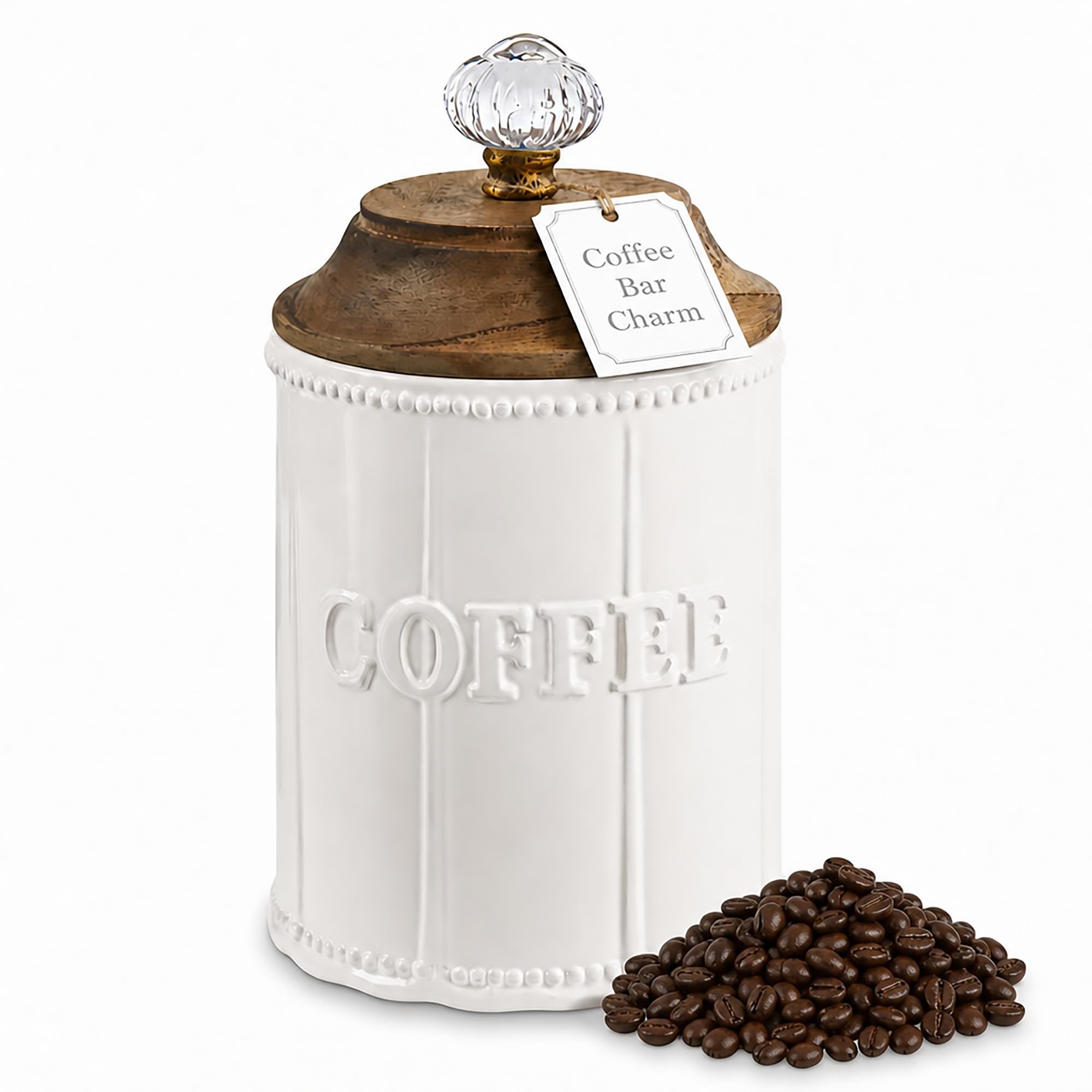 Mud Pie Circa Door Knob Coffee Canister