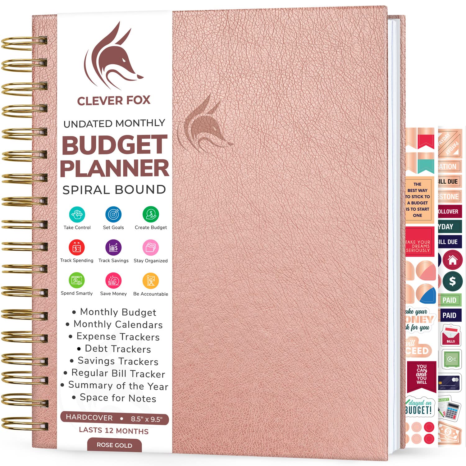 Clever Fox Budget Planner Spiral