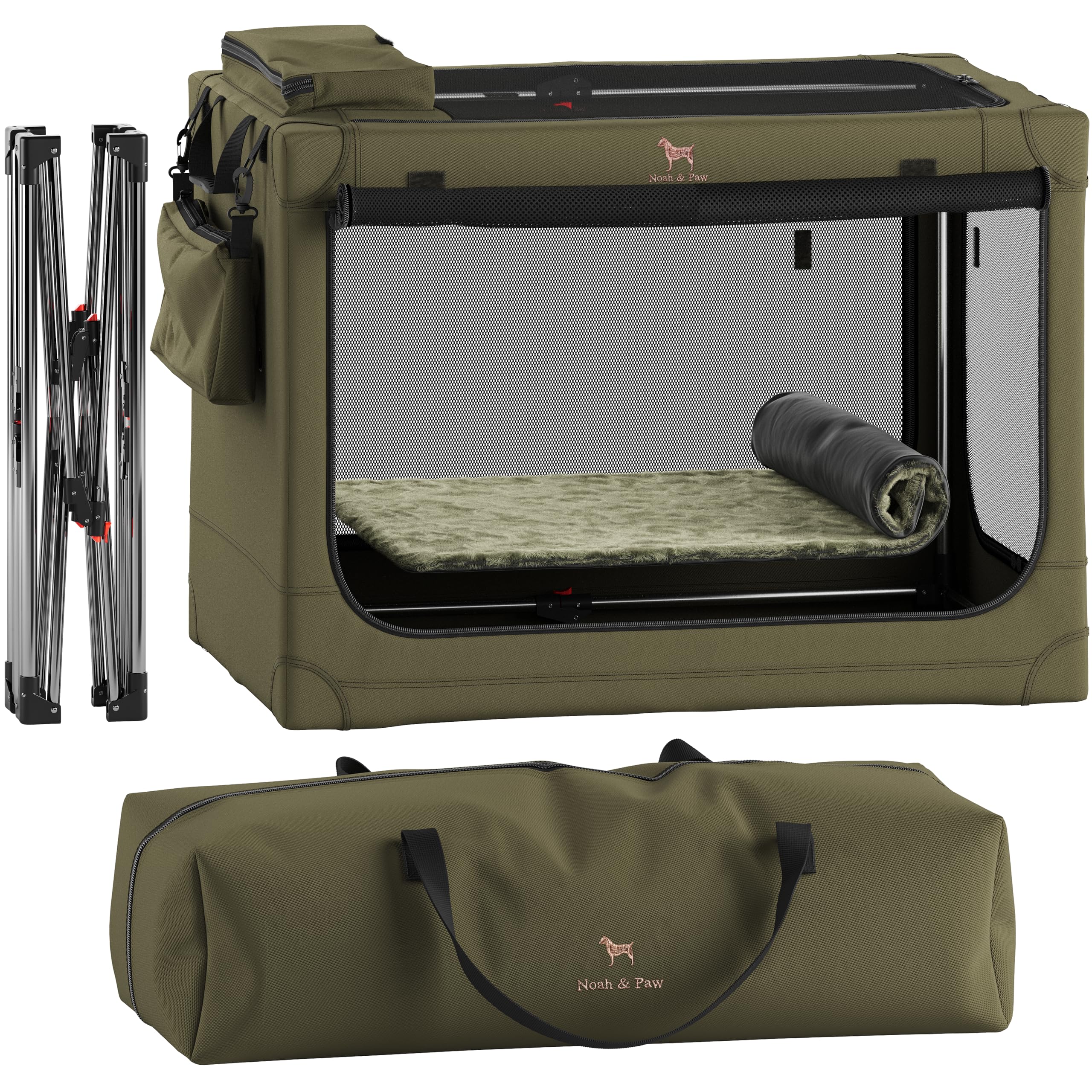 Noah & Paw 36-Inch Collapsible Dog Crate