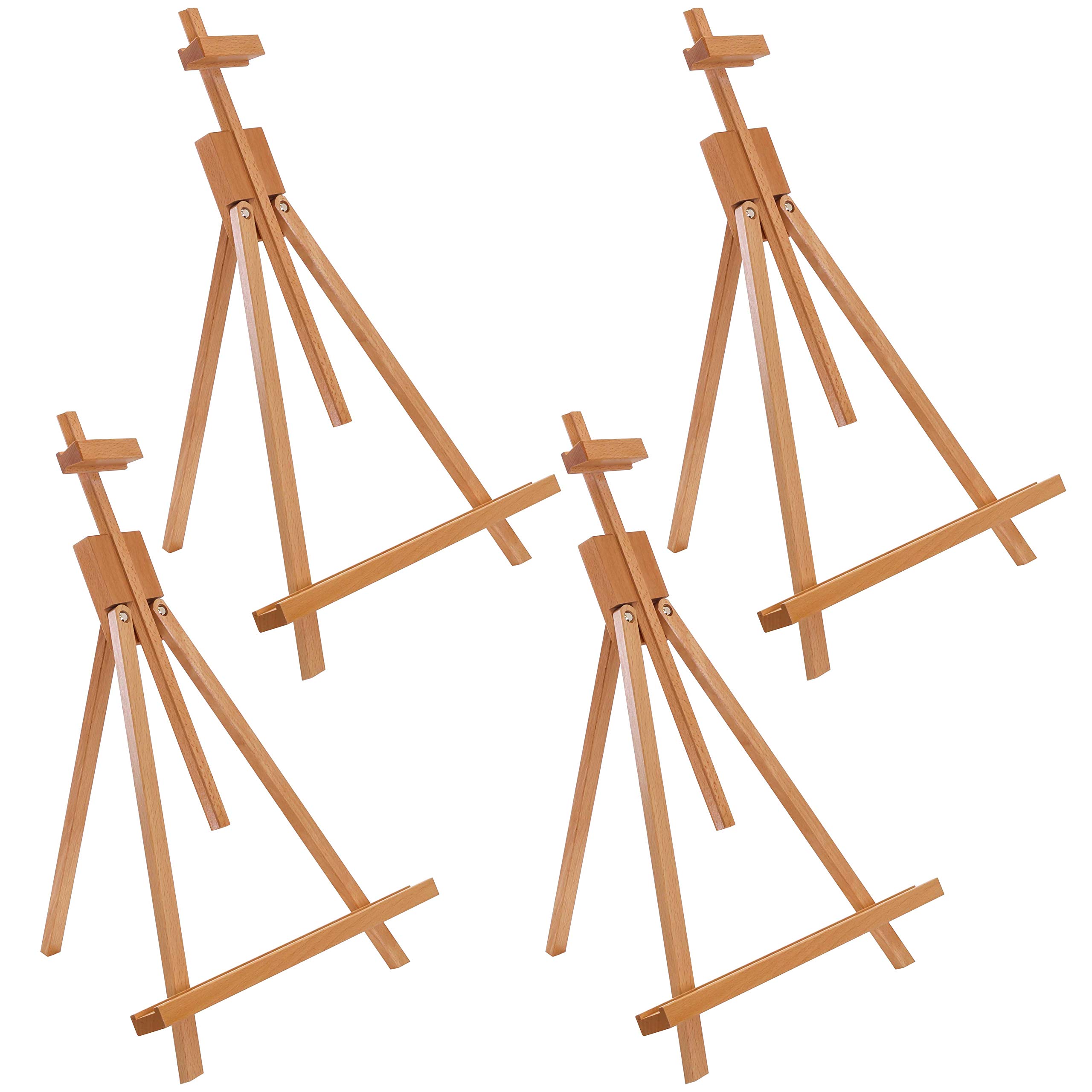 U.S. Art Supply 31-Inch Wood Studio Tabletop Easel