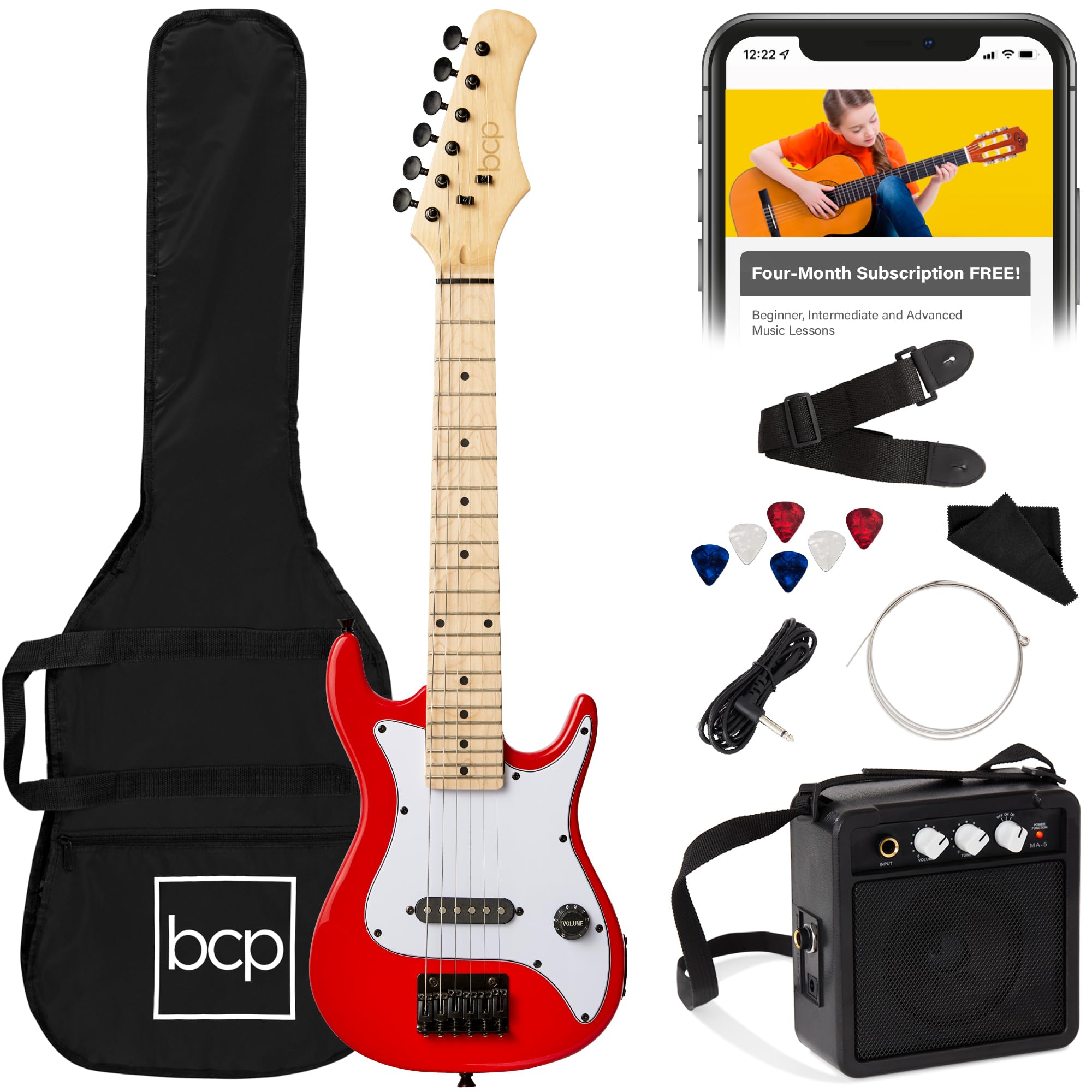 Best Choice Products 30in Kids Electric Guitar
