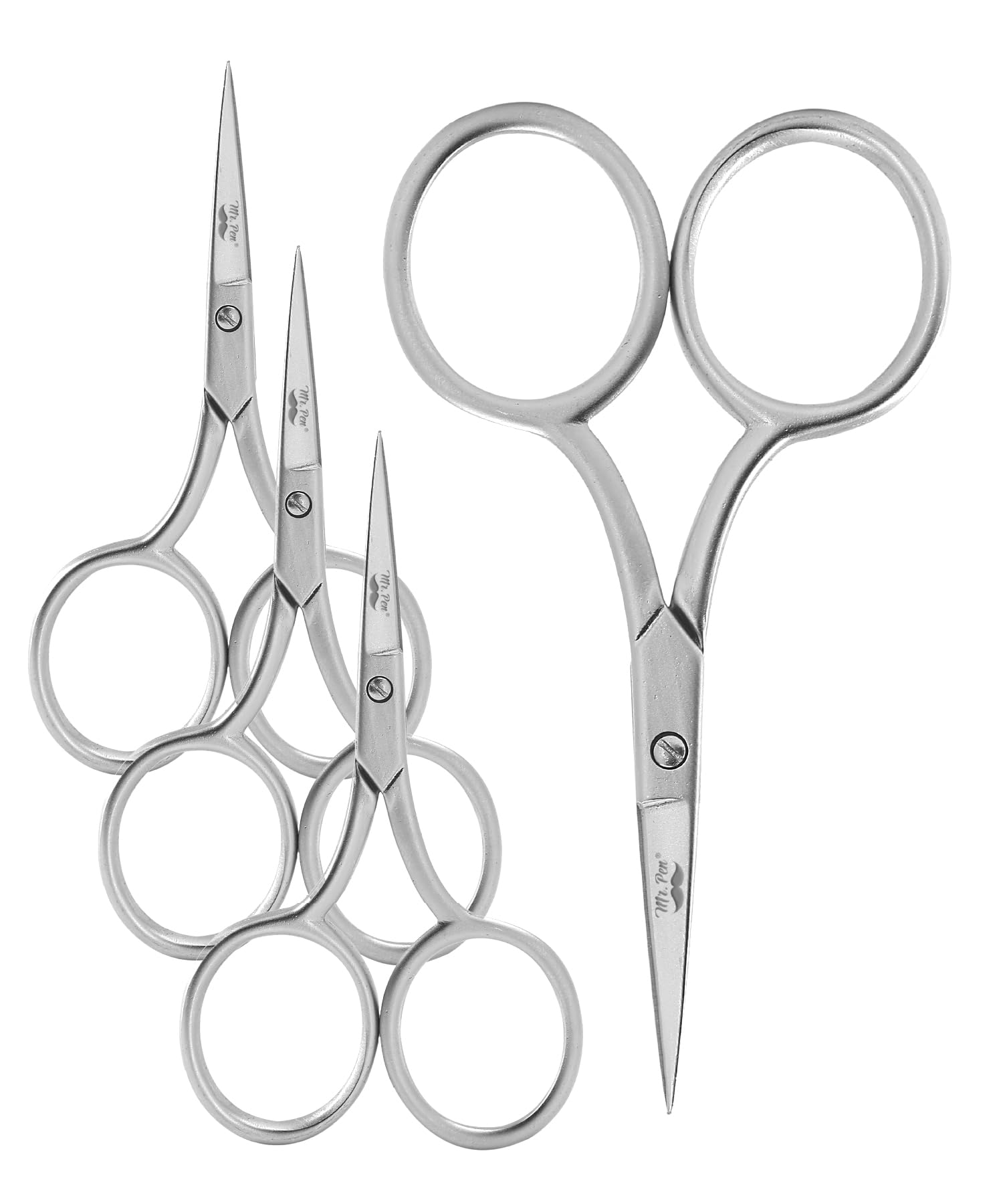 Mr. Pen Curved Embroidery Scissors, 4-Pack