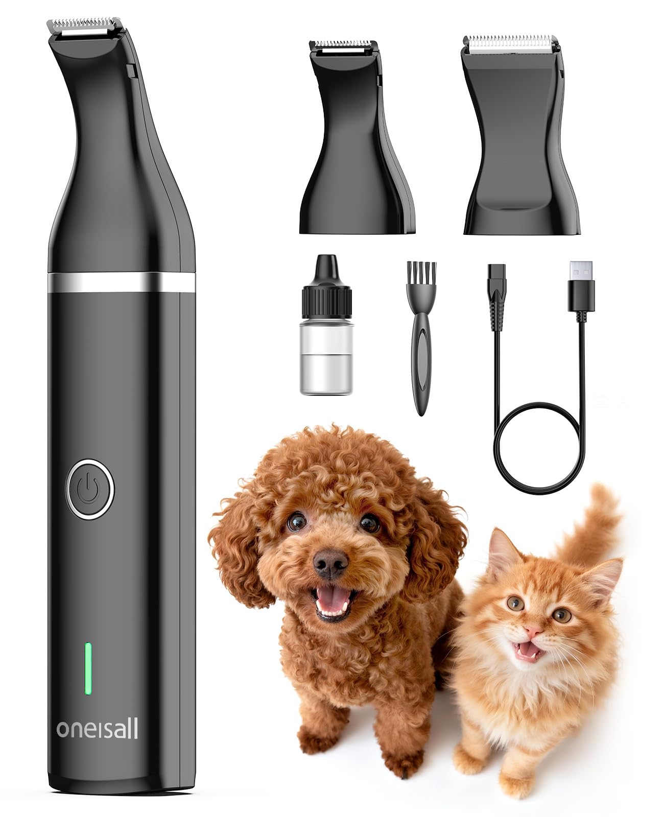 oneisall Dog Paw Trimmer with Double Blades