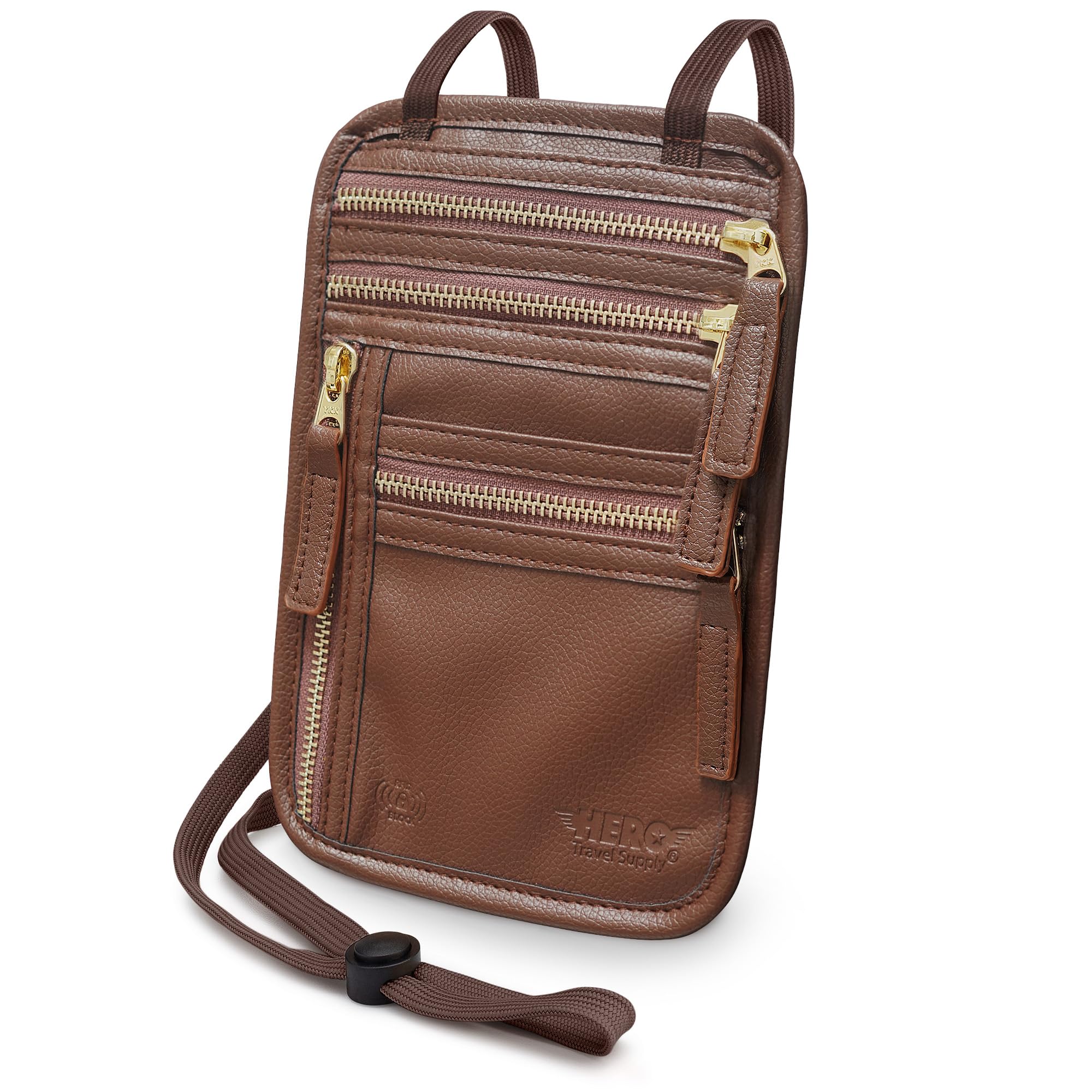 HERO RFID-Blocking Neck Wallet