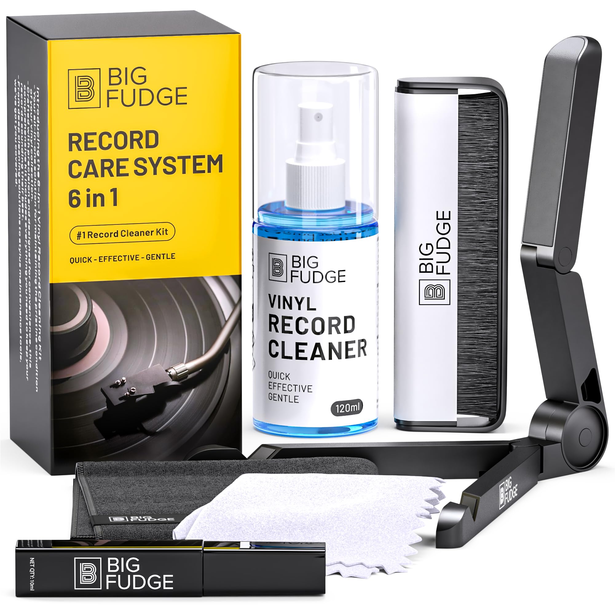 Big Fudge Complete Vinyl Record Cleaning Kit