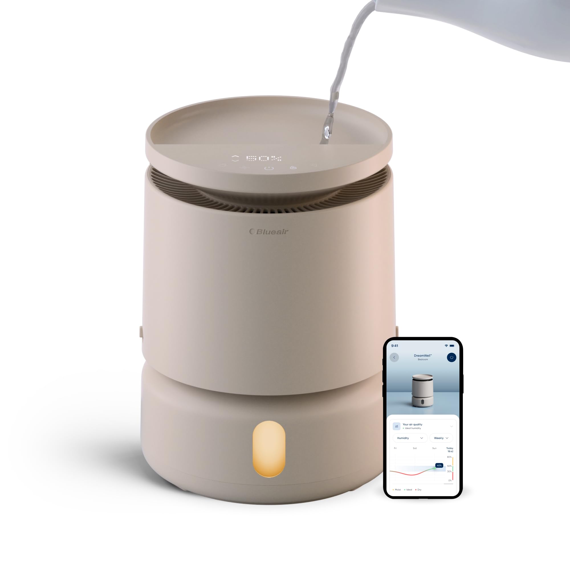 BLUEAIR DreamWell Room Humidifier, Small