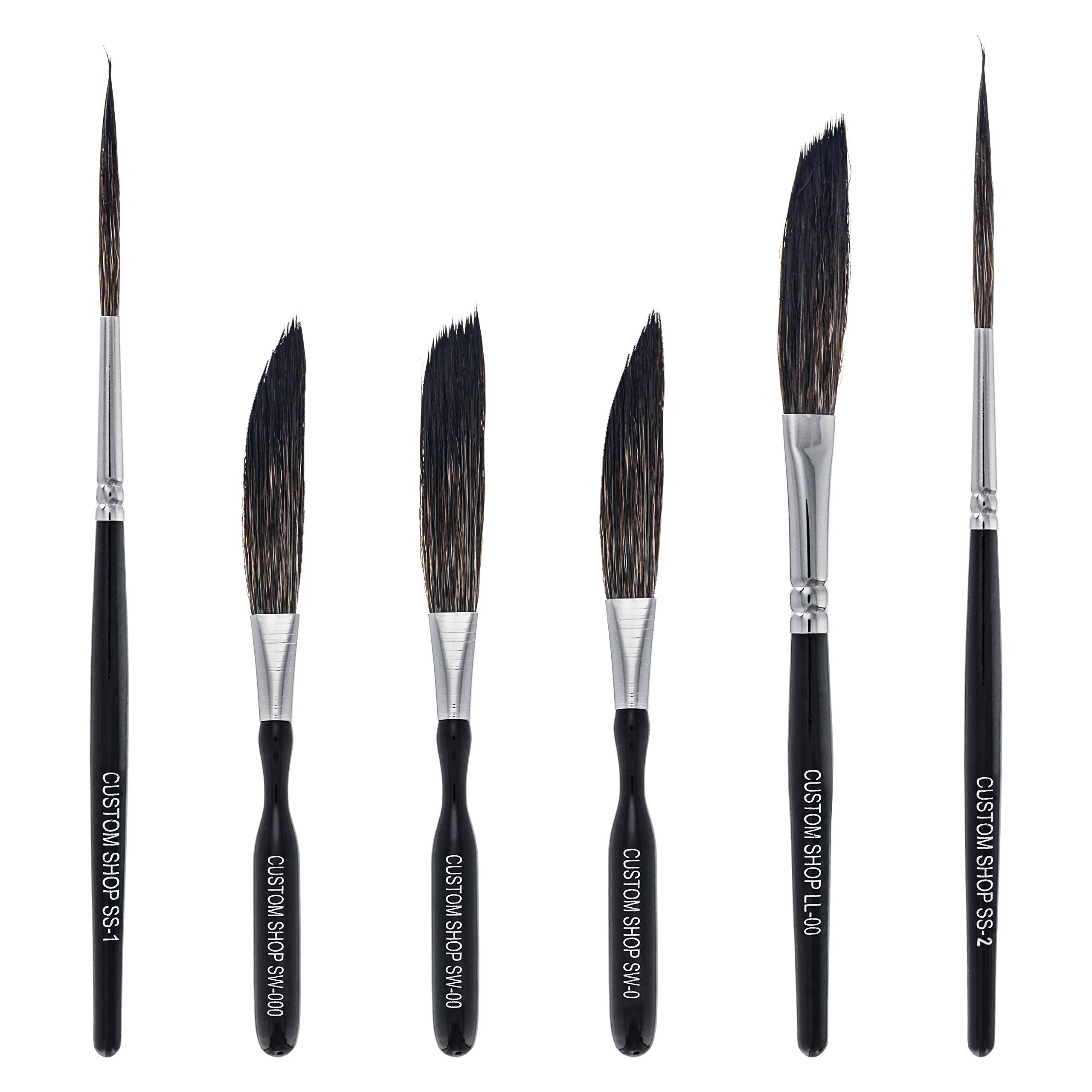 Custom Shop Pinstriping Brush Master Set
