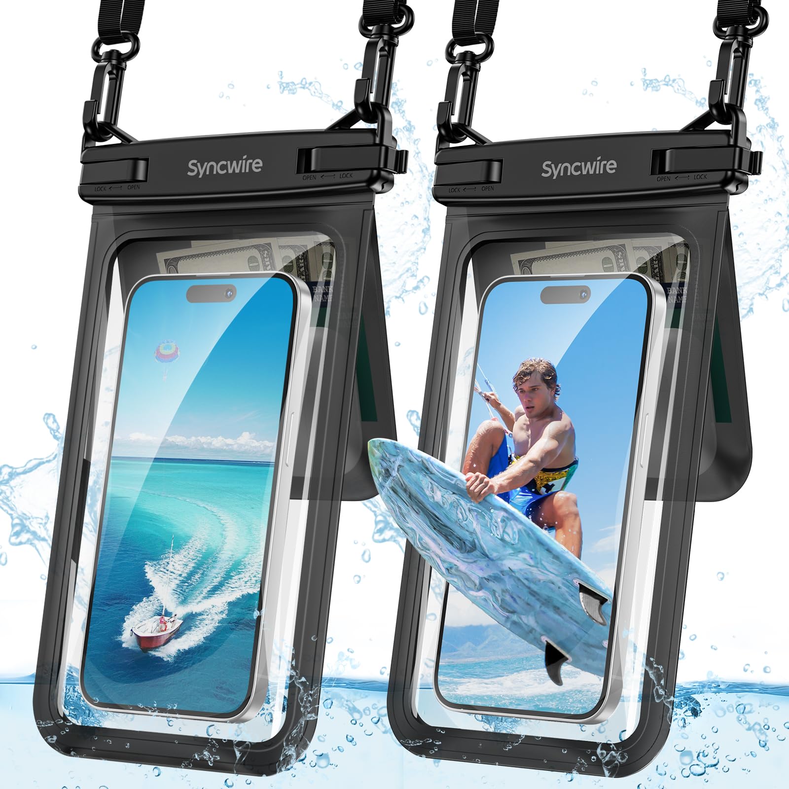 SYNCWIRE Double-Space Waterproof Phone Pouch